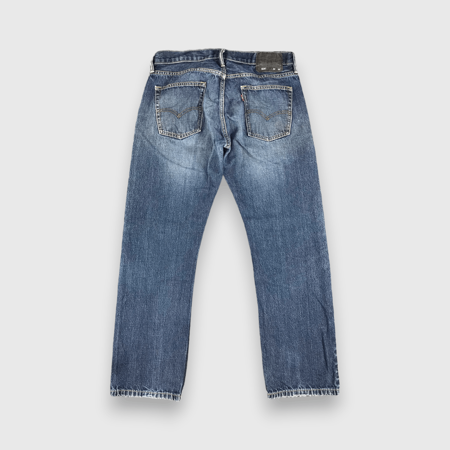 Levi's Vintage Blue Wash Levis 514 Jeans-J2630 Size US 33 - 2 Thumbnail