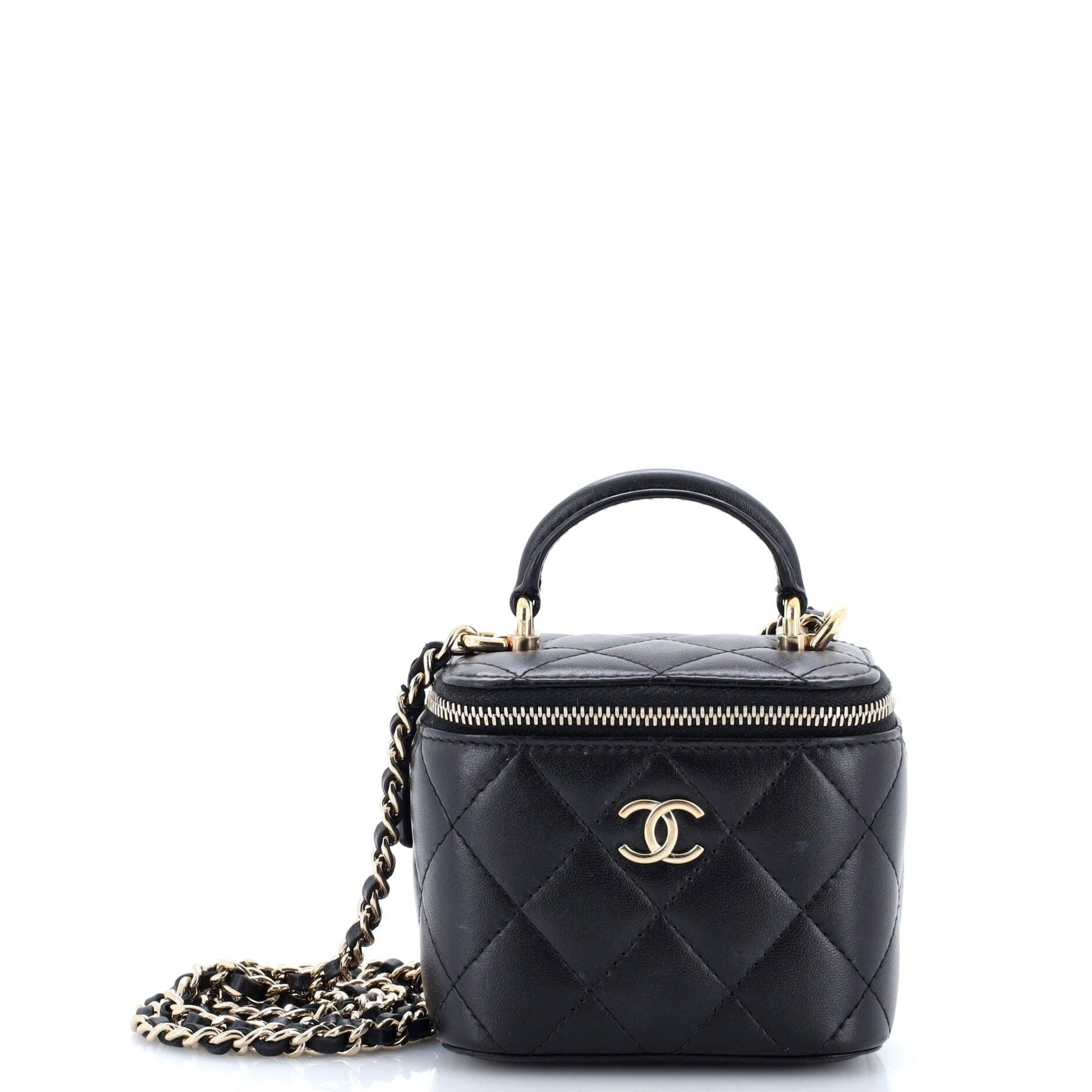 Chanel Classic Top Handle Vanity Case with Chain Size ONE SIZE - 1 Thumbnail