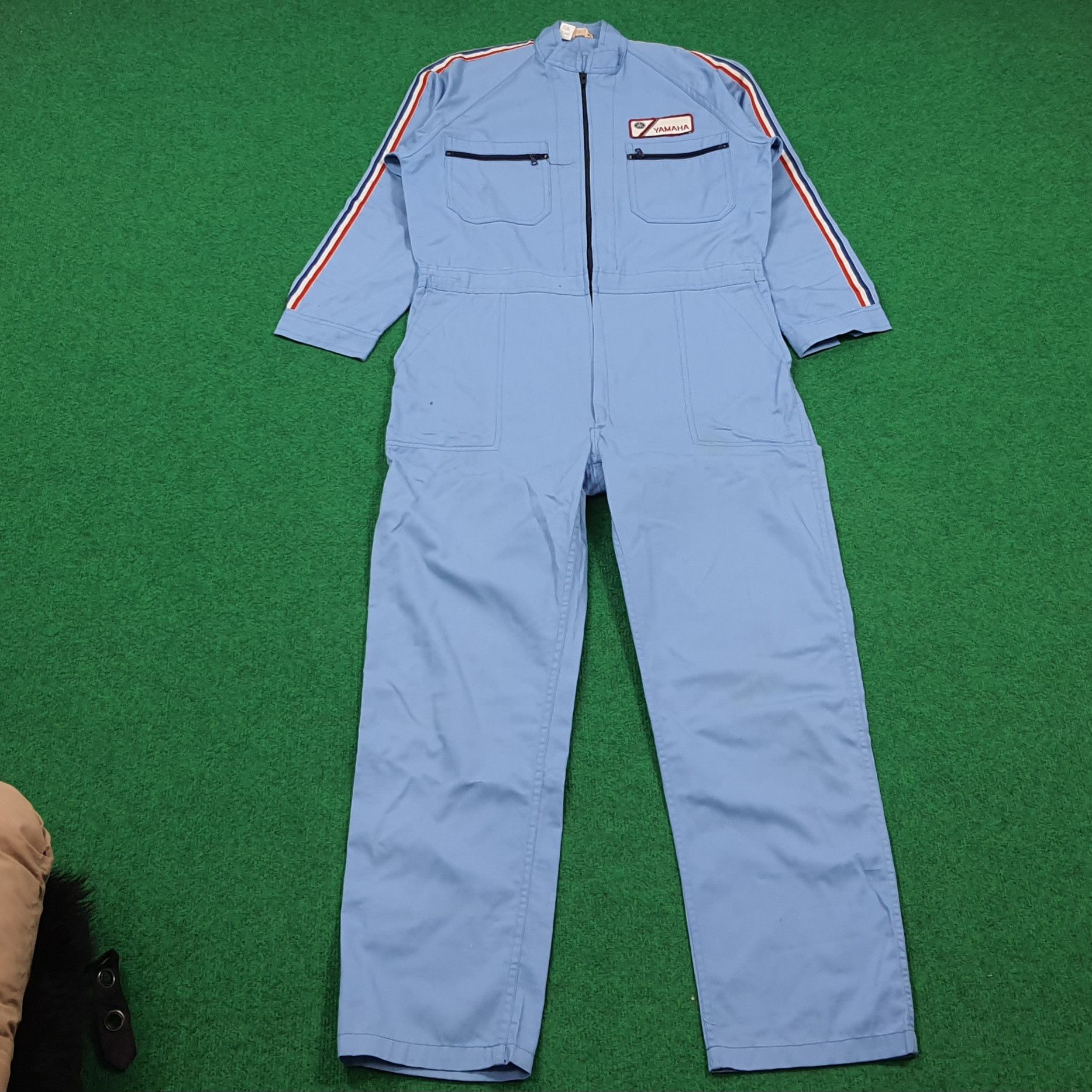 Yamaha Vintage YAMAHA Motorsports Mechanics Retro Coverall C306N2 Size US S / EU 44-46 / 1 - 3 Thumbnail