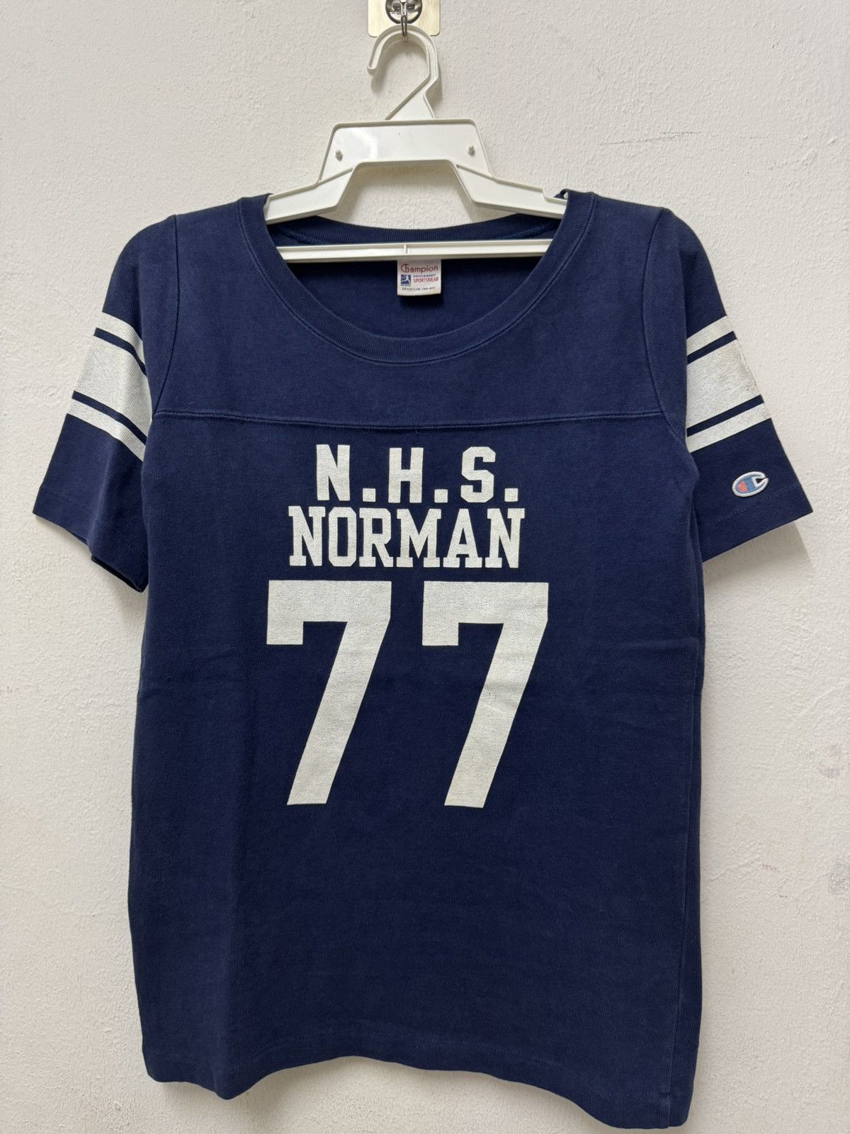 Champion Vintage Champion NHS Norman 77 T shirt Size US M / EU 48-50 / 2 - 1 Thumbnail