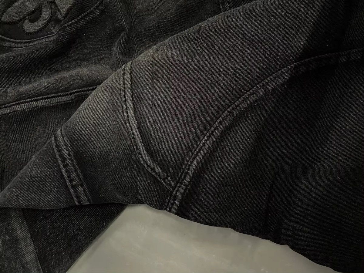 Japanese Brand × Vintage Y2K Streetwear Washed Retro Baggy Jean Size US 36 / EU 52 - 5 Thumbnail