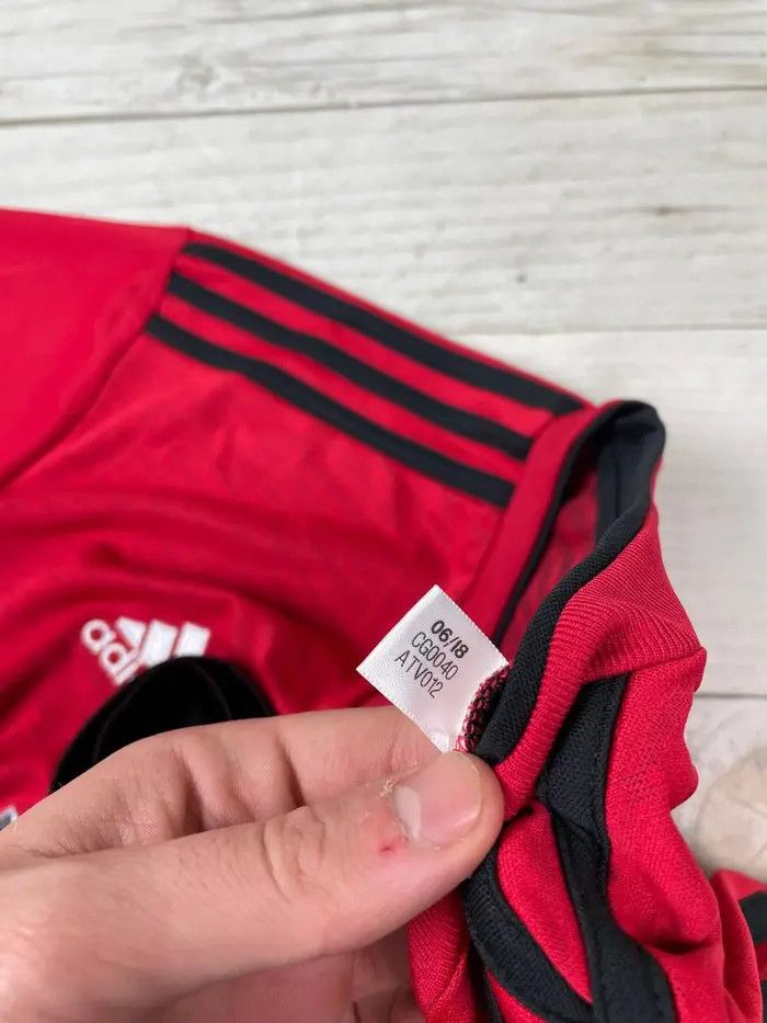 Adidas Adidas Manchester United 2018 2019 Home Soccer Shirt Jersey Size US L / EU 52-54 / 3 - 9 Thumbnail