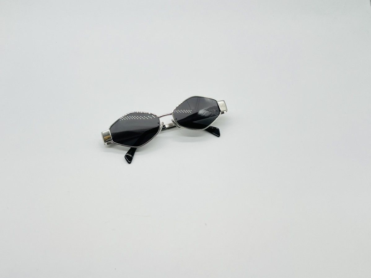 Celine Celine CL40254U 16A Hexagonal Silver Celine Sunglasses Size ONE SIZE - 2 Thumbnail