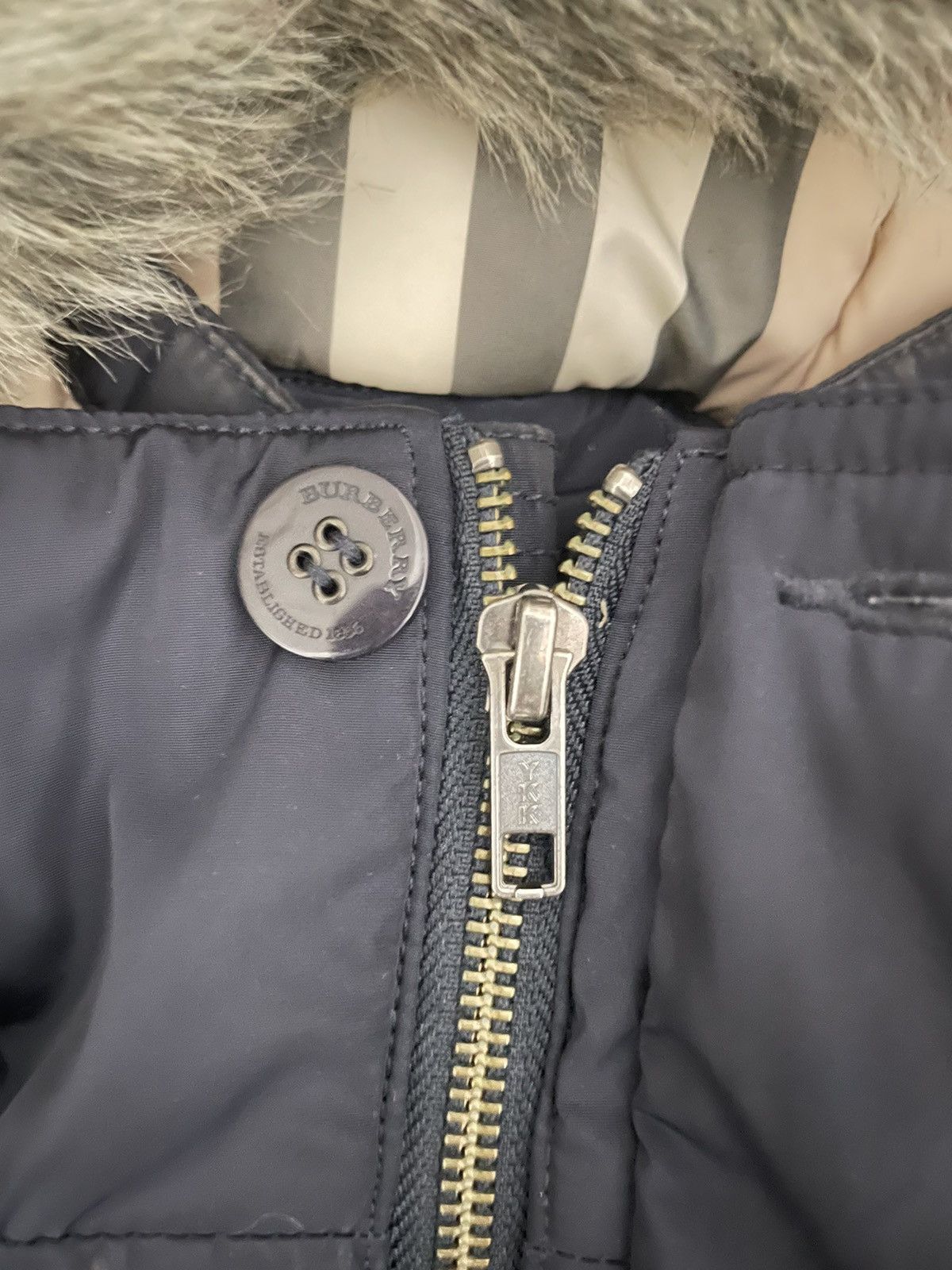 Burberry Burberry Navy Parka Jacket Size US XS / EU 42 / 0 - 4 Thumbnail