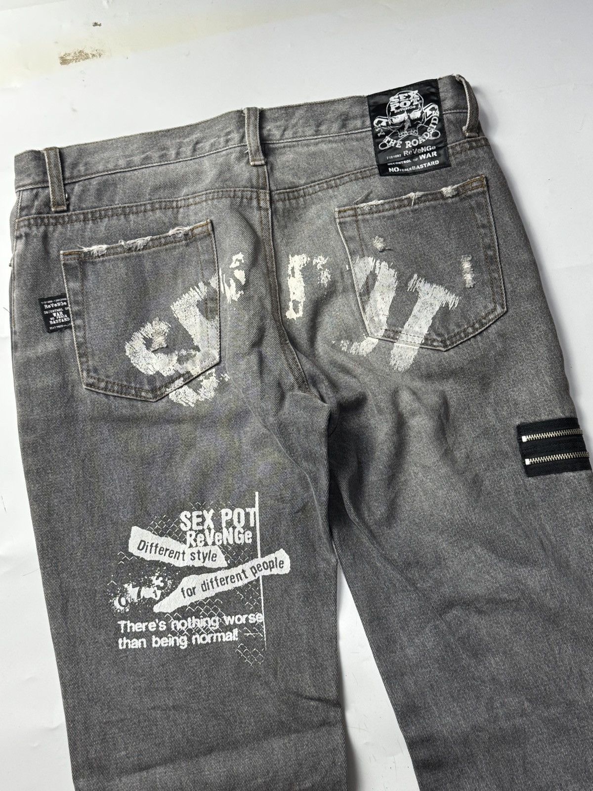 Hysteric Glamour × If Six Was Nine × Japanese Brand Sex Pot Revenge Denim Size US 30 / EU 46 - 5 Thumbnail
