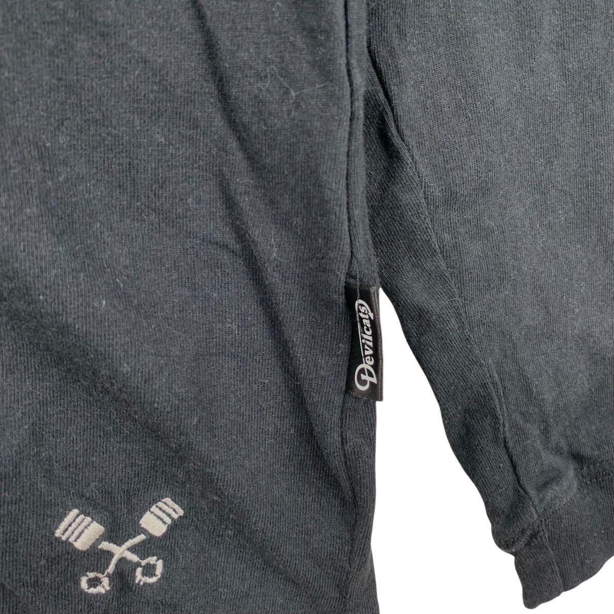 Other DEVILCATS MOTORCYCLE BOSTON Sun Faded Embroidered Sweatshirt Size US XL / EU 56 / 4 - 11 Thumbnail