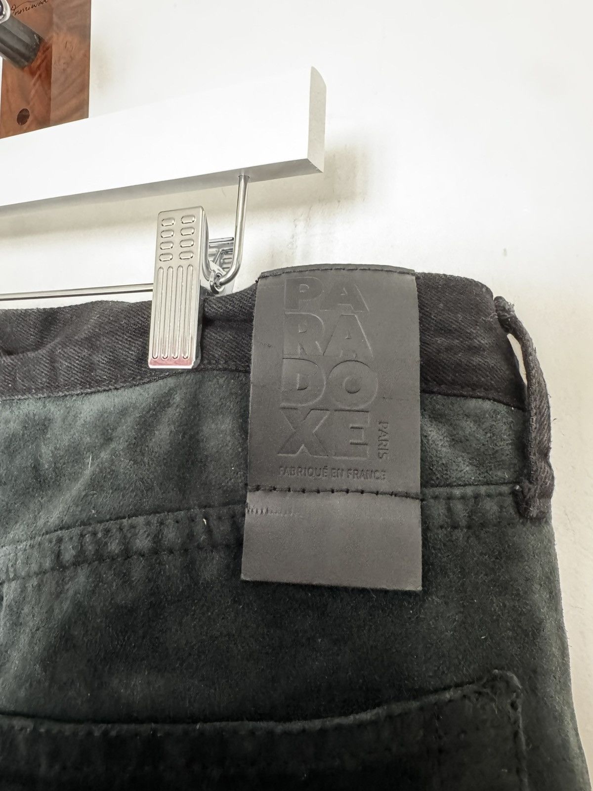 Paradoxe Paris Overlayed leather baggy jeans Size US 34 / EU 50 - 3 Thumbnail