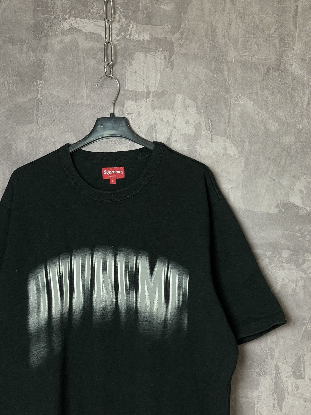 Hypebeast Supreme Blurred Arc Top T Shirt SS21 Hype Rare Size US L / EU 52-54 / 3 - 3 Thumbnail