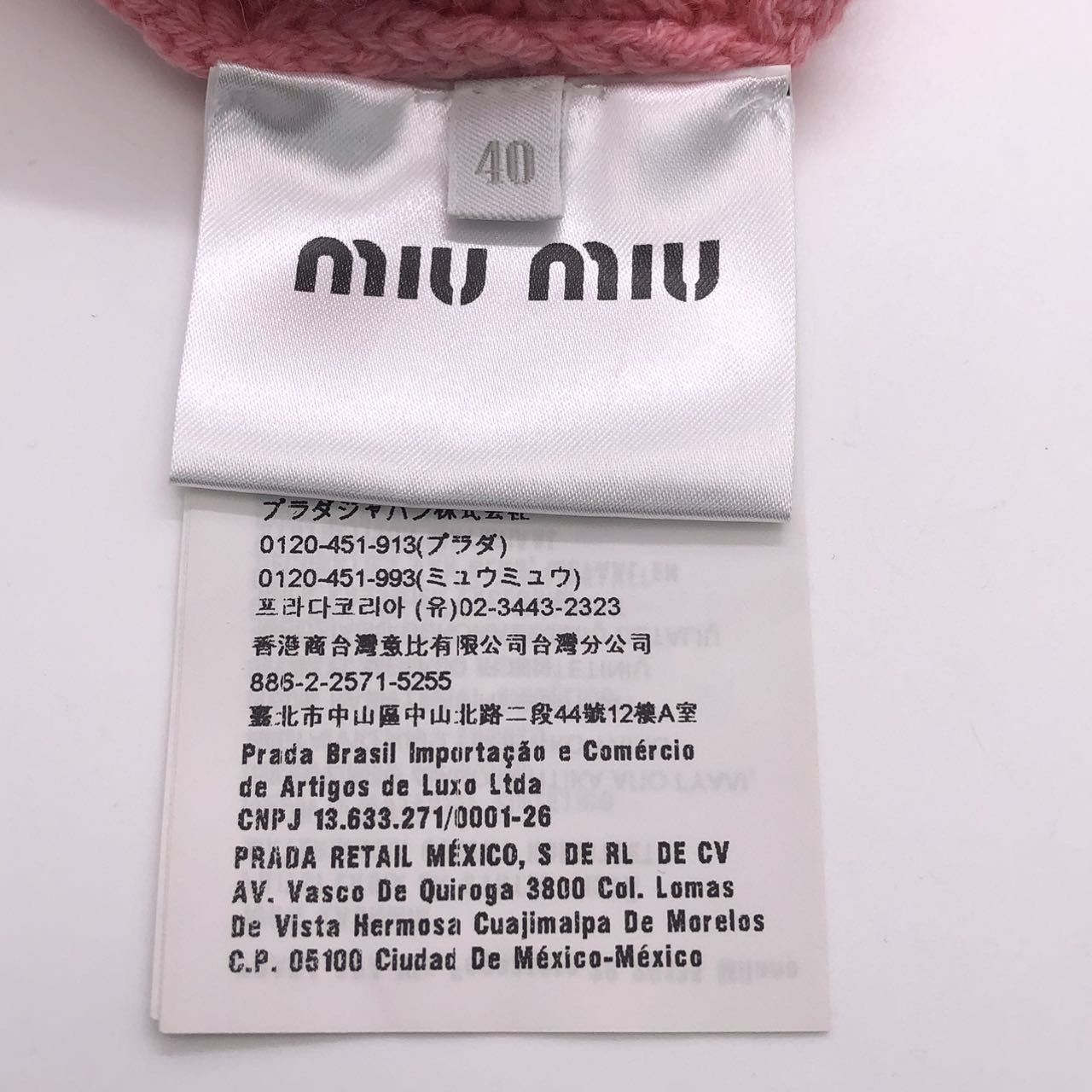 Miu Miu Miu Miu Pink Knit Cardigan with Jewel Buttons K26WX Size S / US 4 / IT 40 - 6 Thumbnail