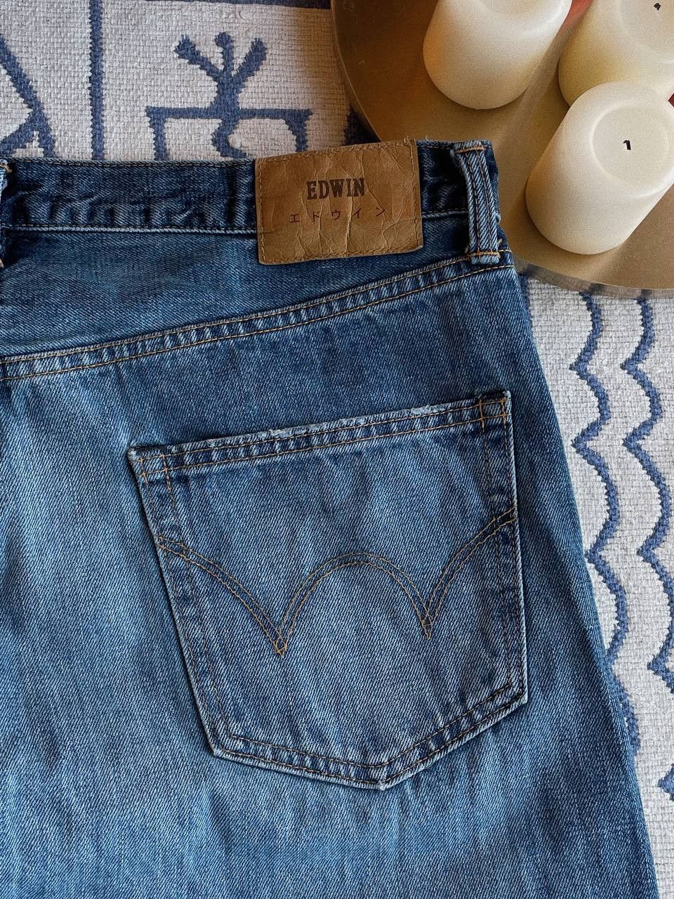 Edwin Edwin Selvedge Jeans Blue Denim Size US 32 / EU 48 - 5 Thumbnail