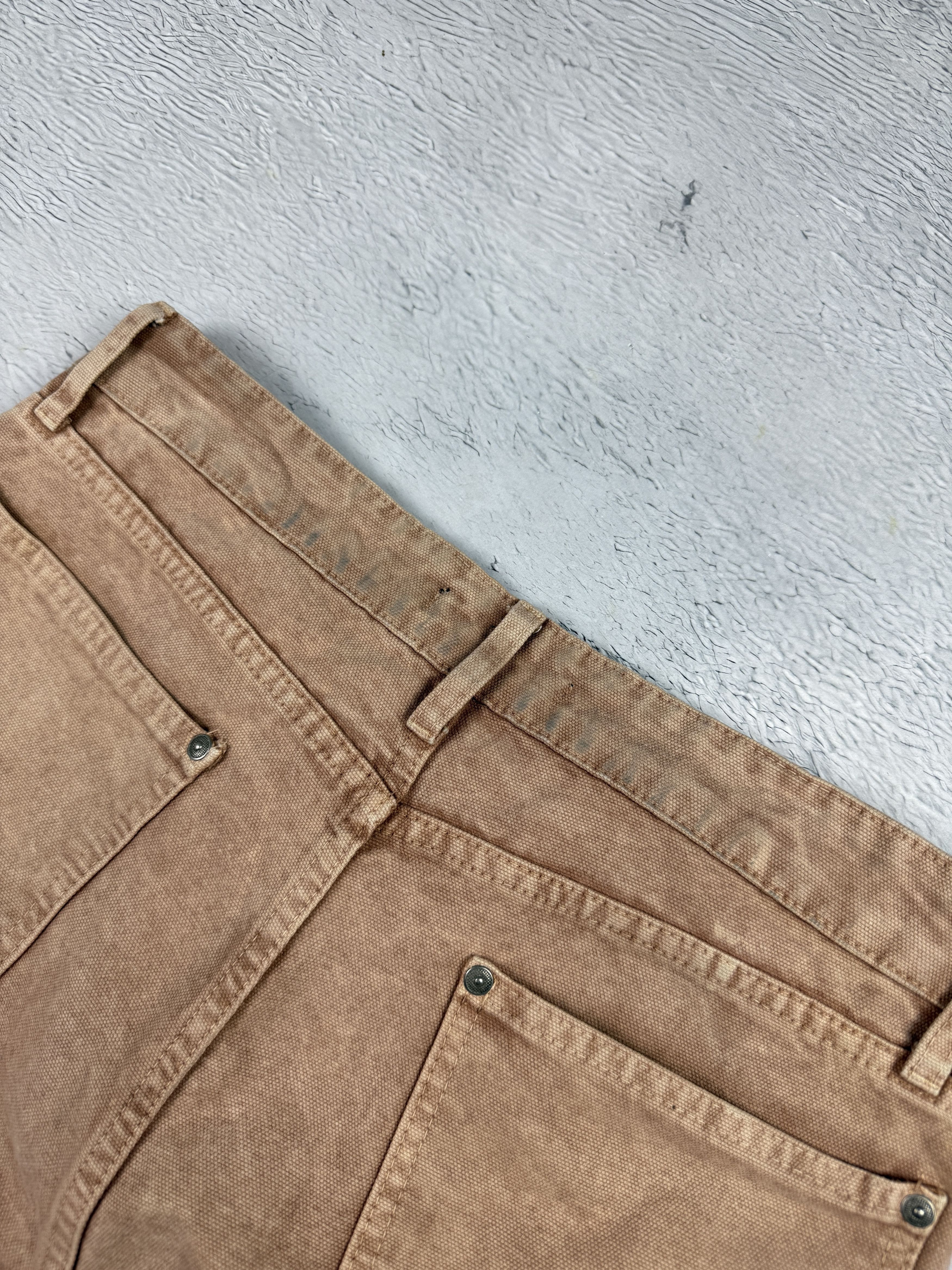 Jaded London × Japanese Brand Jaded London Straight Leg Carpenter Jeans Sand Hem Insert Size US 30 / EU 46 - 11 Thumbnail