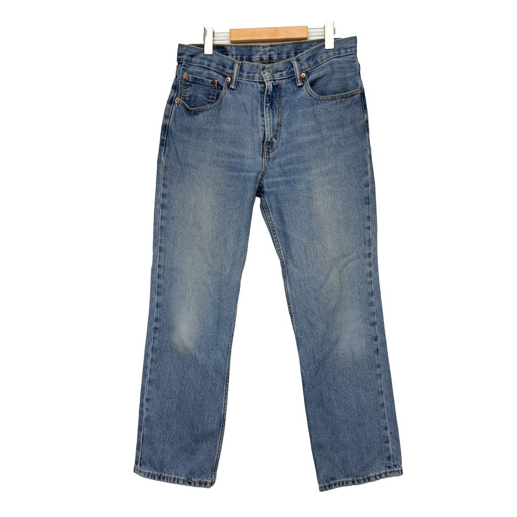 Levi's LEVI'S Mens 516 Slim Straight Fit Jeans Denim Cotton Blue Size US 33 - 2 Thumbnail