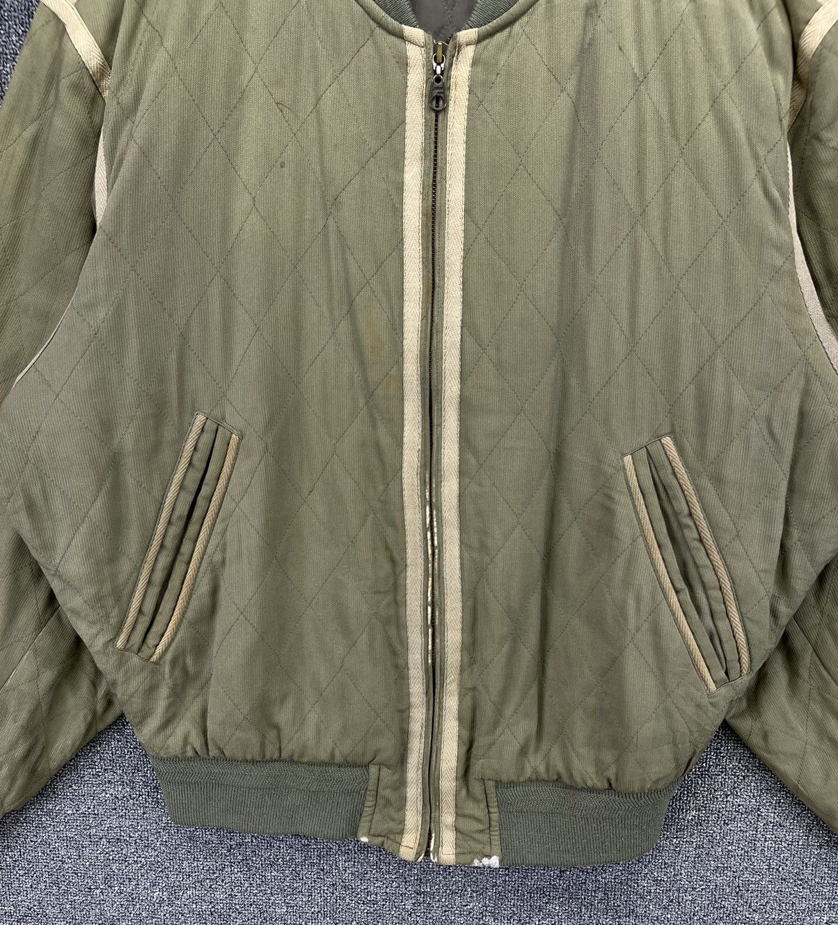 Japanese Brand × Vintage Vintage Jun Men Japanese Trashed Jacket Size US L / EU 52-54 / 3 - 10 Thumbnail