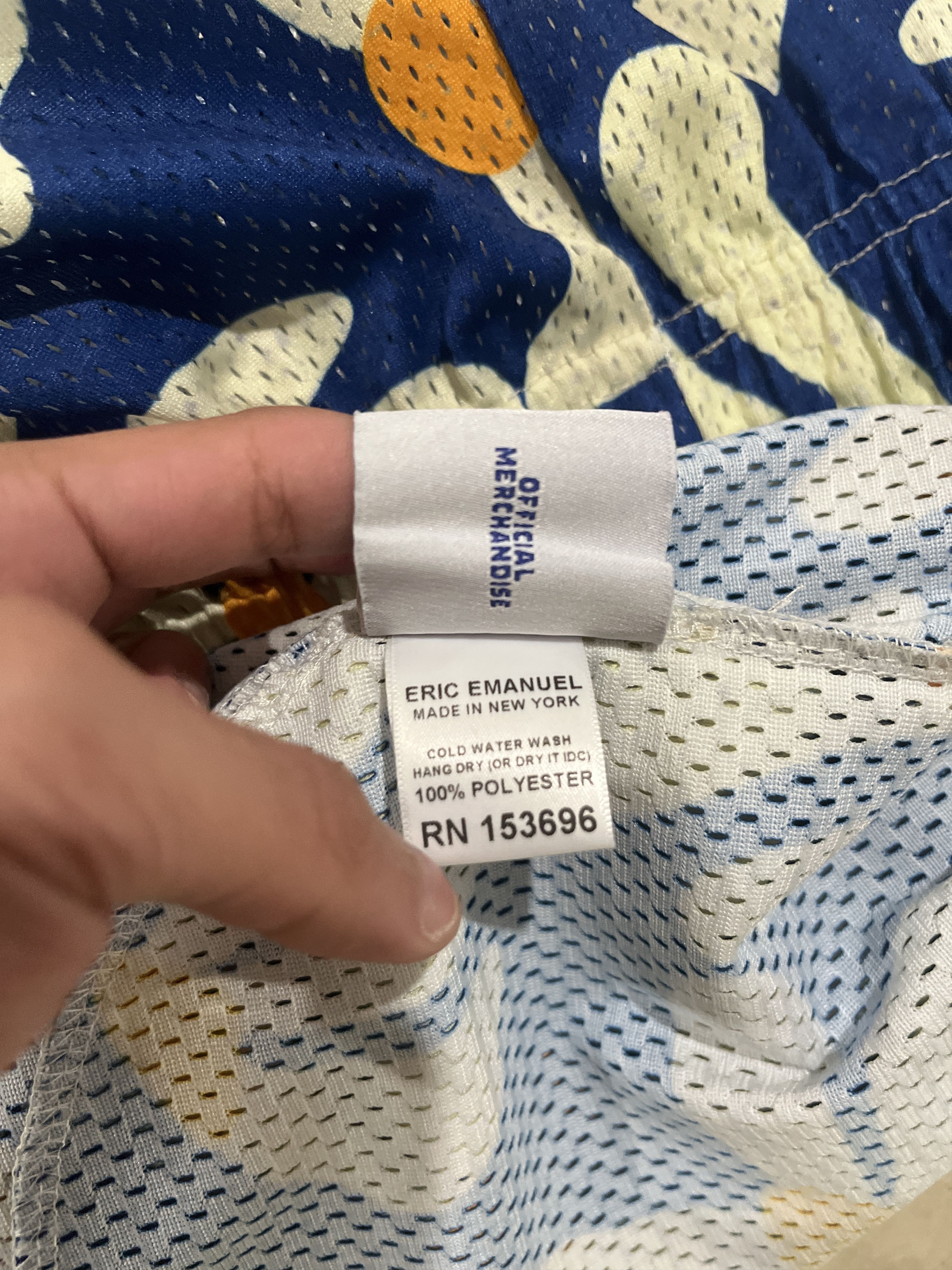 Eric Emanuel Eric Emanuel EE Basic Shorts Blue Daises M - Size US 30 / EU 46 - 5 Thumbnail