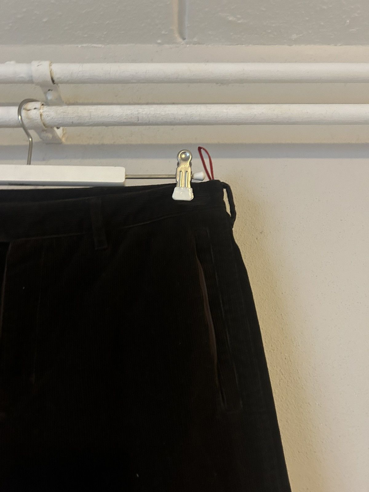 Prada Brown Corduroy Pants with Zipped Leg Openings - Size 48 Size US 32 / EU 48 - 6 Thumbnail