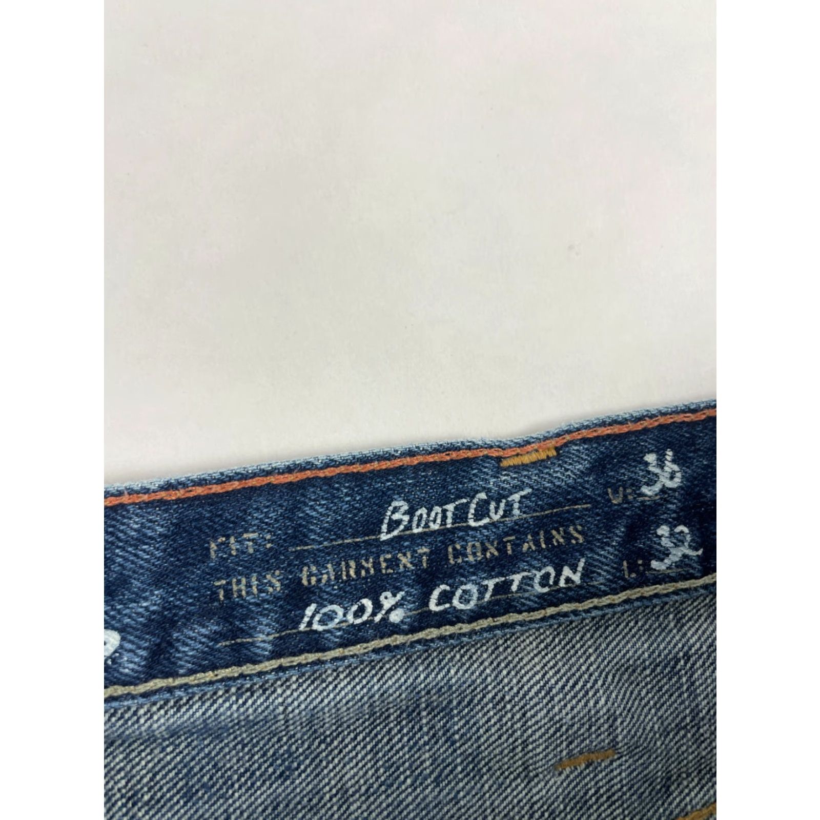 Eddie Bauer Eddie Bauer Jeans Men's 36 Blue Denim Boot Cut Pockets Size US 35 - 6 Thumbnail