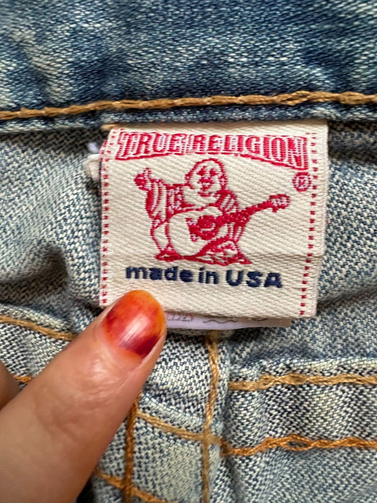 True Religion Vintage / Y2K True Religion Joey Mud Wash Flare Jeans Size US 31 - 10 Thumbnail
