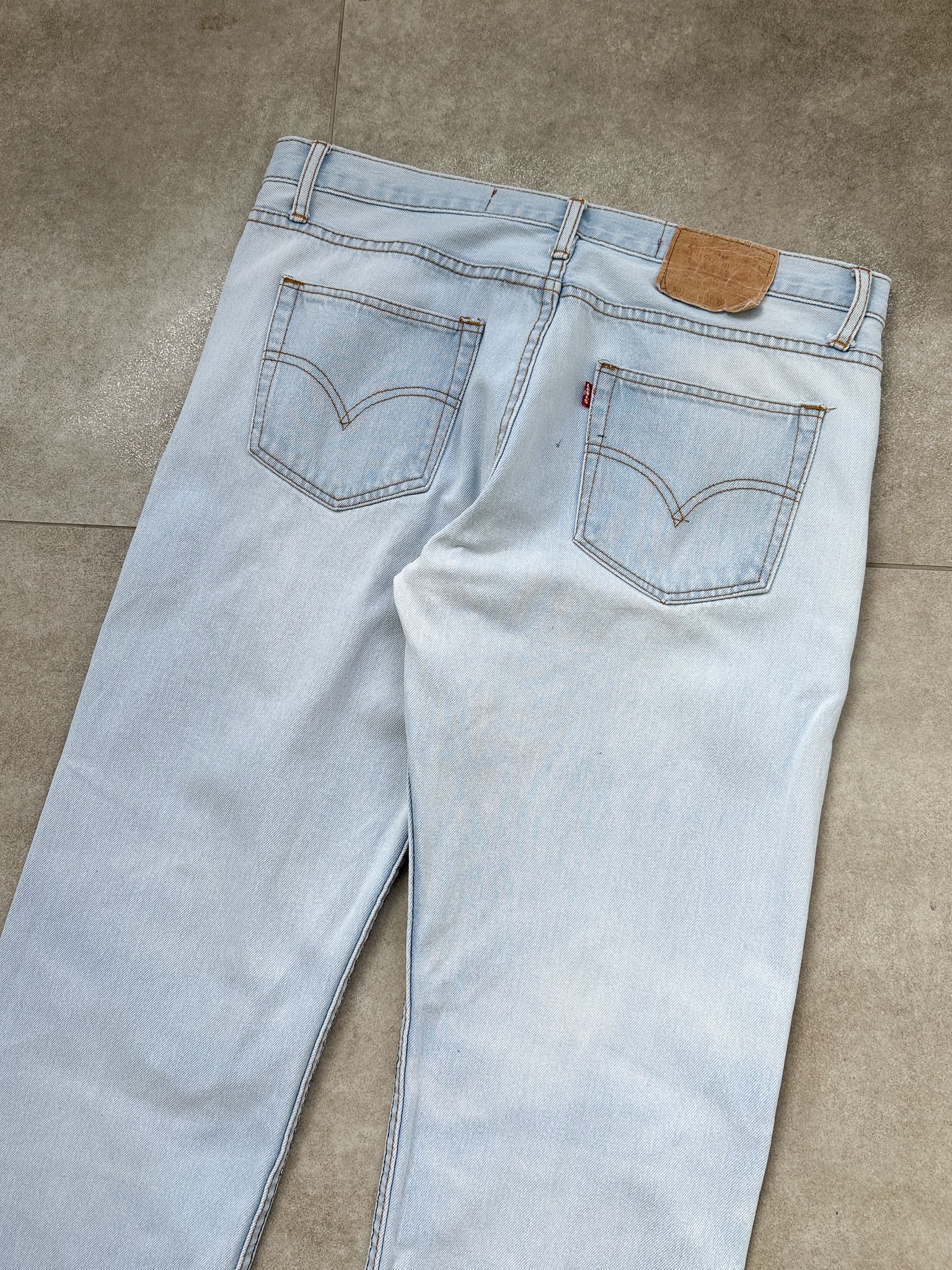 Levi's Vintage Levis 501 Blue Denim Jeans Size US 36 / EU 52 - 3 Thumbnail