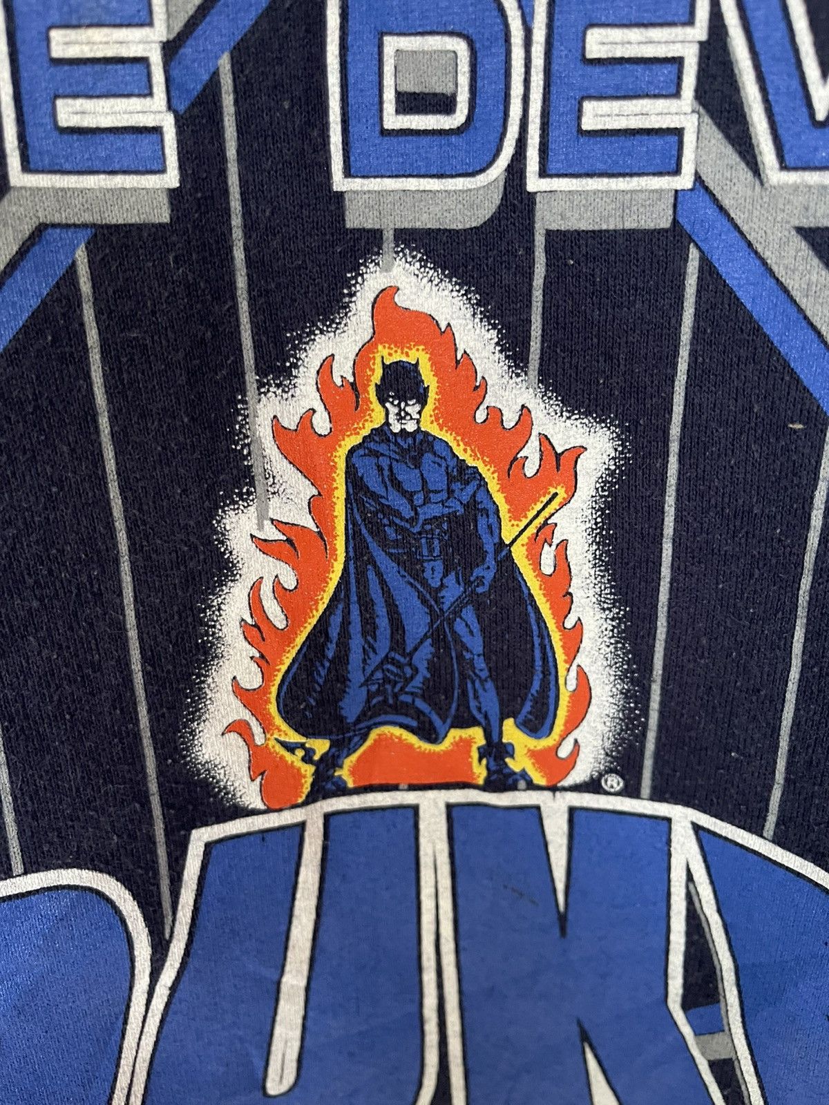 NCAA Vintage 90's Blue Devils Duke University NCAA Crewneck Size US L / EU 52-54 / 3 - 3 Thumbnail