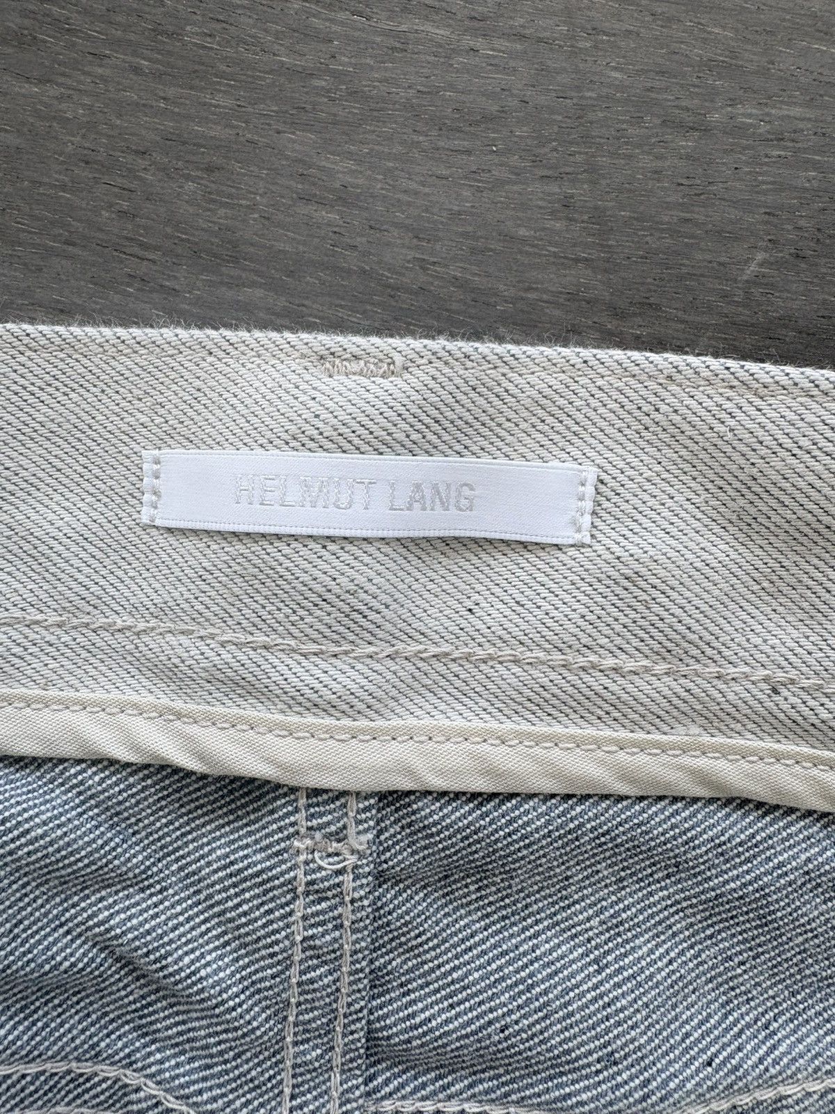 Helmut Lang Helmut Lang White Coated Denim Jeans Size US 33 - 4 Thumbnail