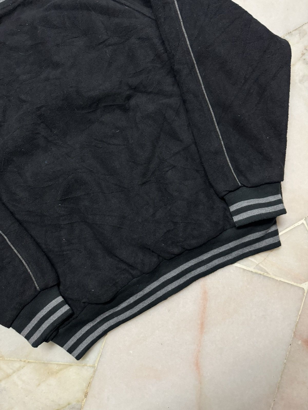 Vintage 💥VINTAGE 90's BASIC JACKET CHAPS RALPH LAUREN SHERPA BLACK Size US L / EU 52-54 / 3 - 17 Thumbnail