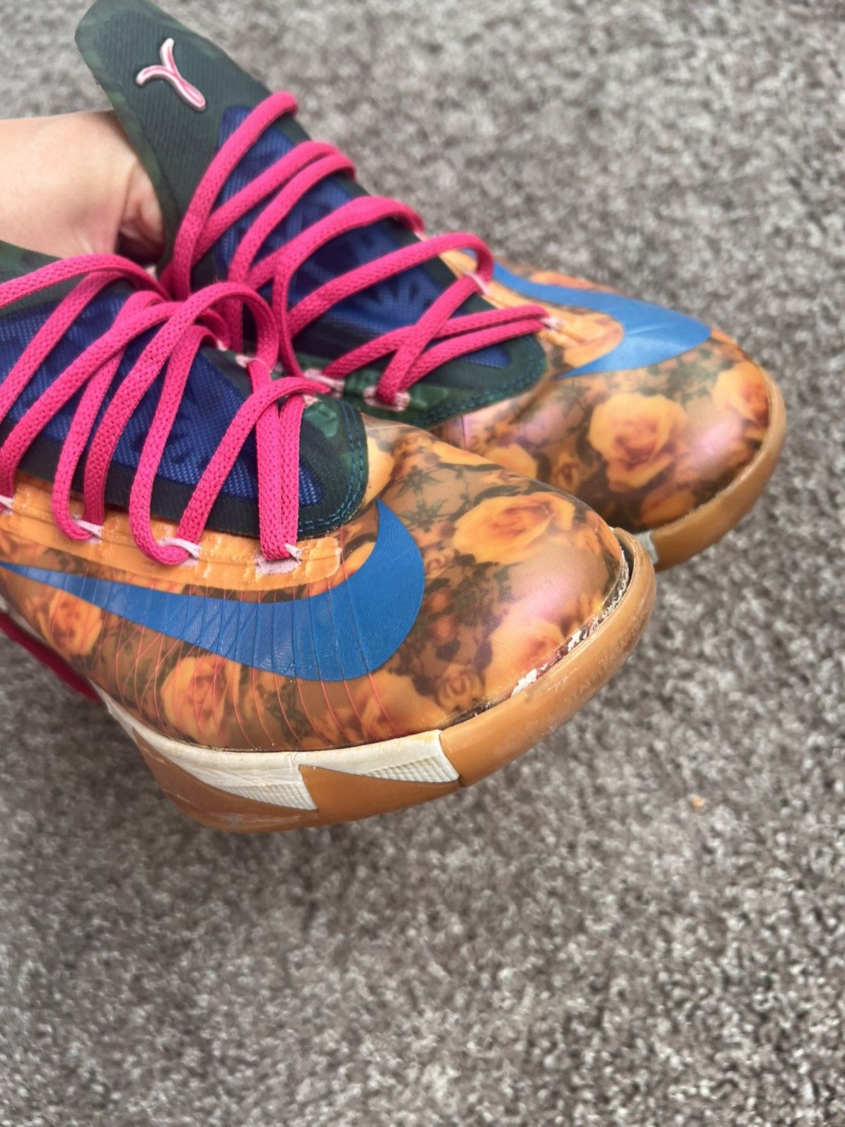 Nike KD 6 Aunt Pearl Basketball Shoe Size 8 Size US 8 / EU 41 - 6 Thumbnail