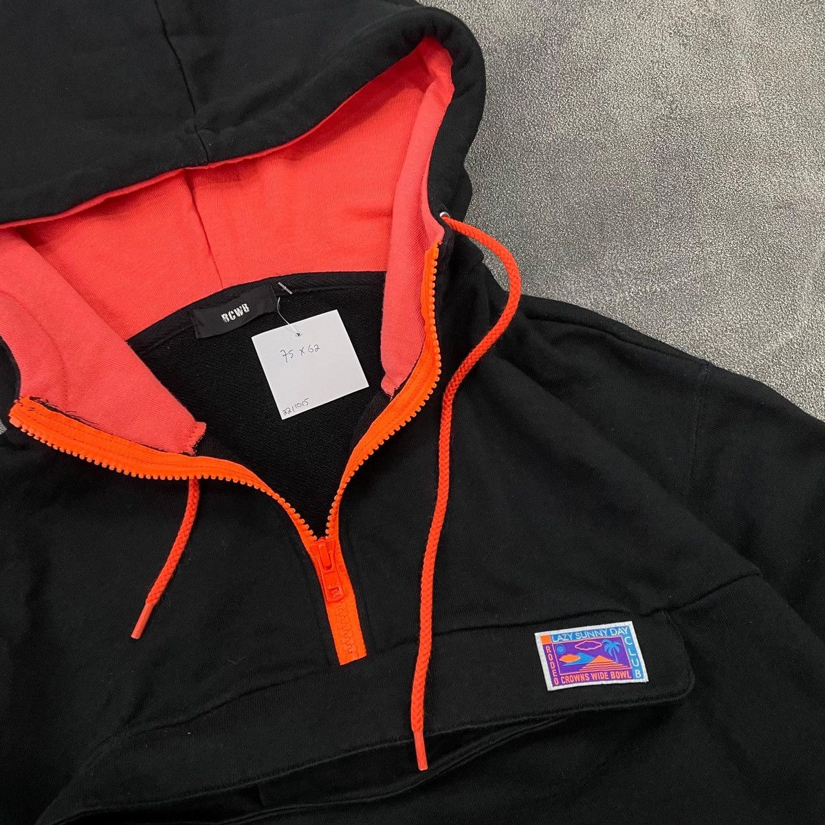 Japanese Brand Rodeo Crowns halfzip cagoule pocket Size US XL / EU 56 / 4 - 5 Thumbnail