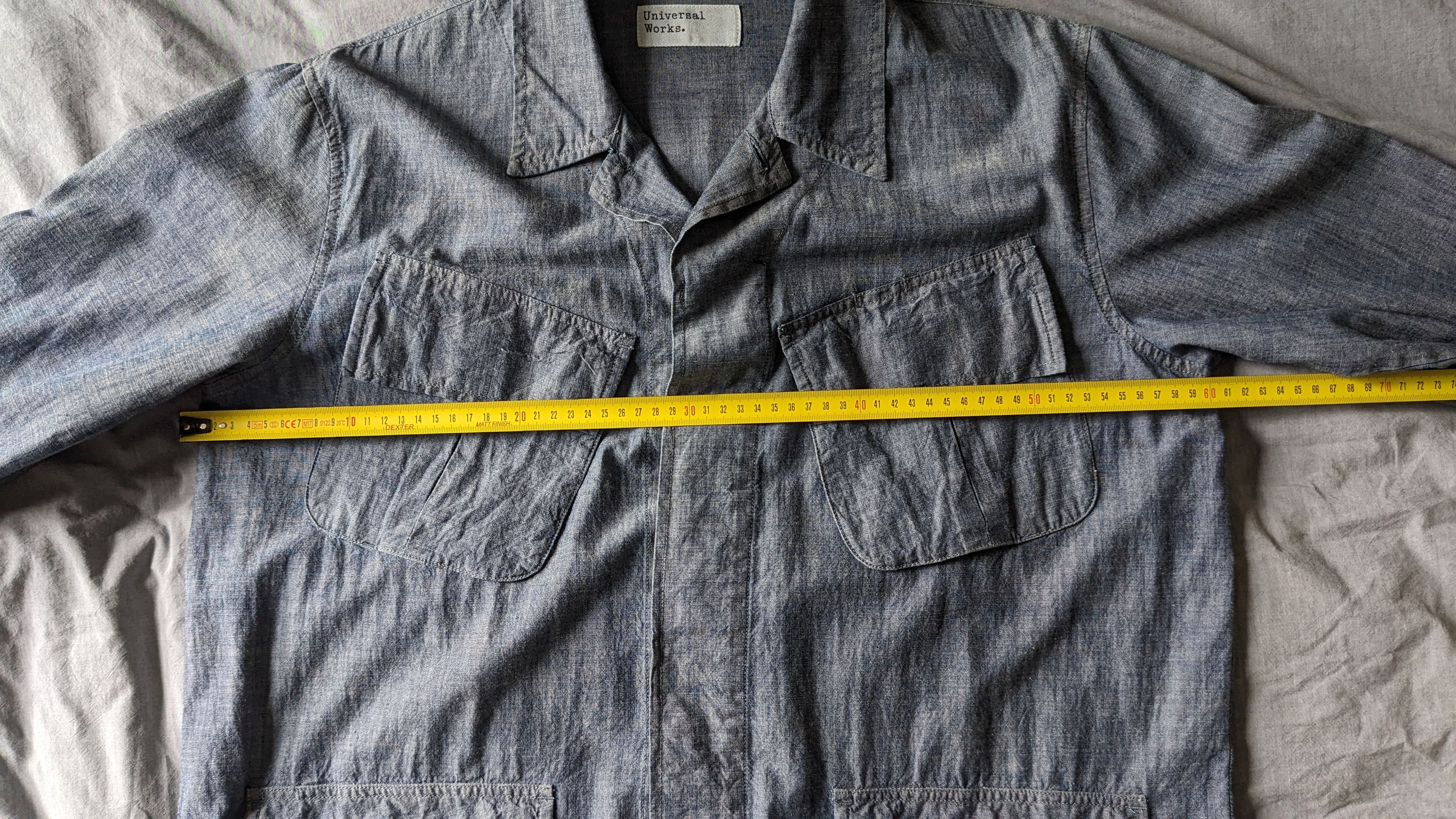 Universal Works Universal Works Chambray Jungle shirt Size US S / EU 44-46 / 1 - 11 Thumbnail