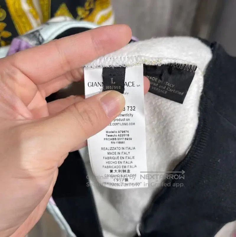 Versace Versace Men's Colorful Cotton Jacket . Size US L / EU 52-54 / 3 - 8 Thumbnail