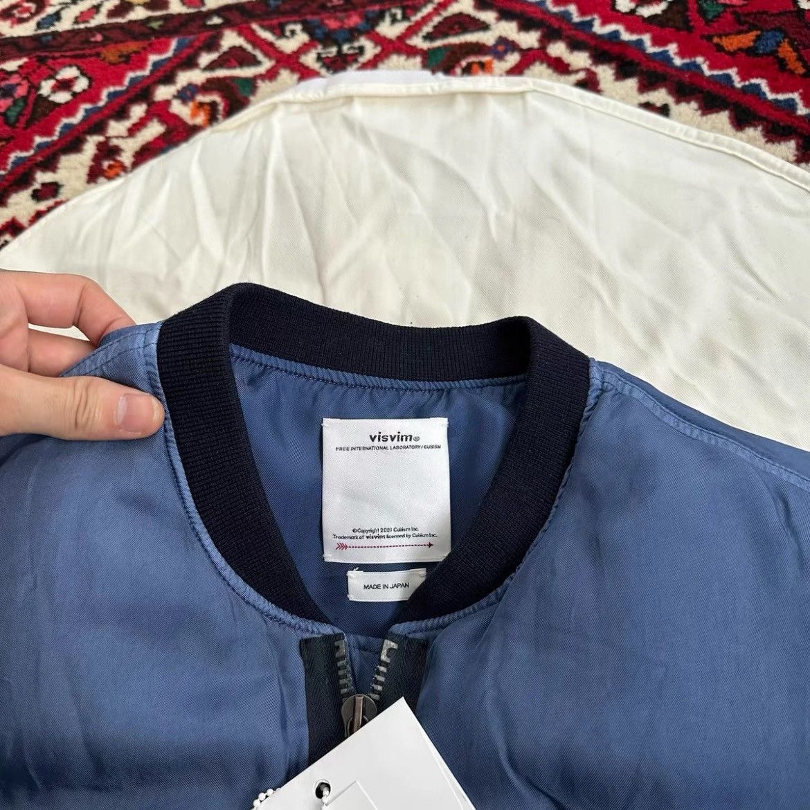Visvim Sz 3 Visvim 22AW Thorson Ma-1 Jacket Size US L / EU 52-54 / 3 - 6 Thumbnail
