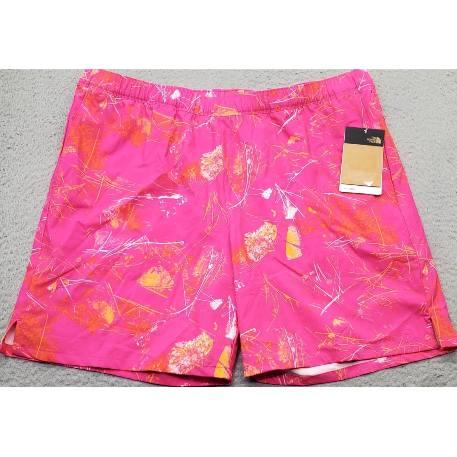 The North Face The North Face Wander Shorts Mens XL Multicolor FlashDry Zip Pocket Elastic Waistband Size US 36 / EU 52 - 2 Thumbnail