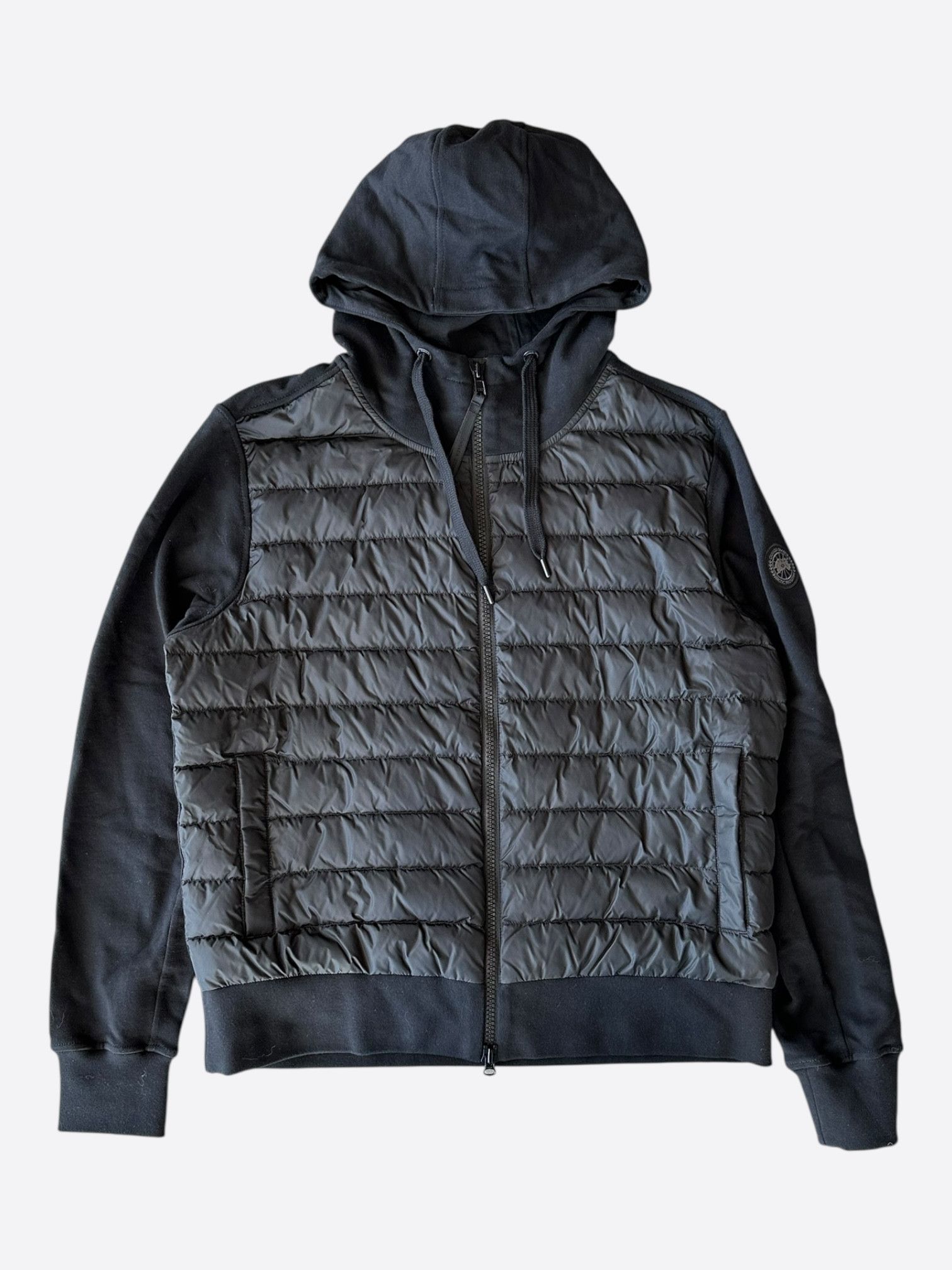 Canada Goose Black Hybridge Muskoka Hoody Black Label Women's Jacket Size US M / EU 48-50 / 2 - 1 Thumbnail