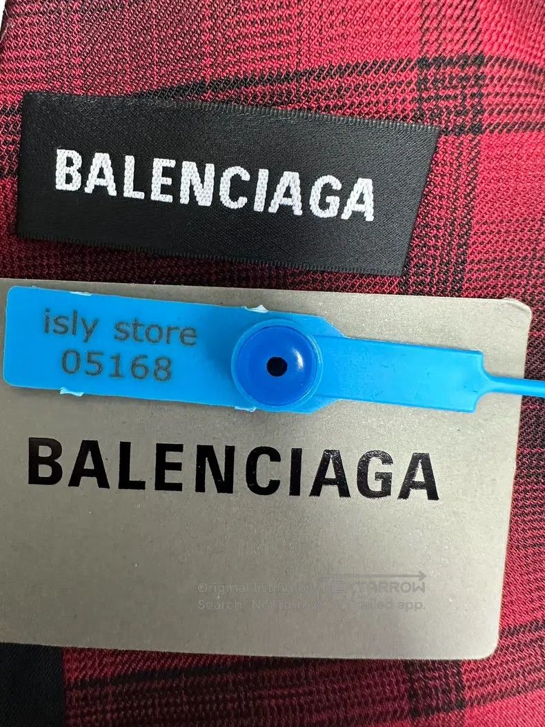 Balenciaga Balenciaga Glen Plaid Notched Lapel Double-Breasted Suit J Size US S / EU 44-46 / 1 - 4 Thumbnail