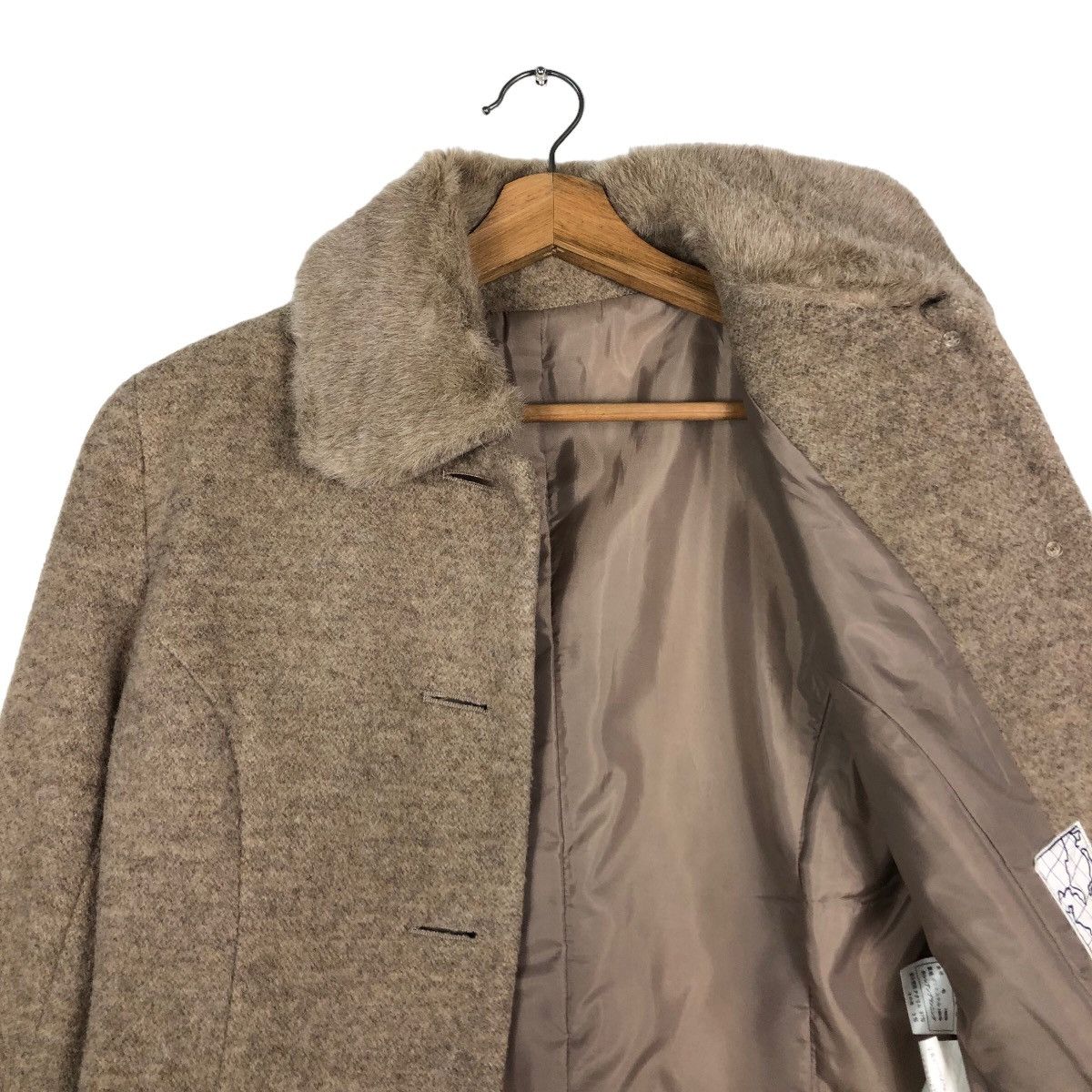 Japanese Brand 🔥Cropped Biker Jacket Junko Shimada Mink Fur Lining Japan Size US M / EU 48-50 / 2 - 12 Thumbnail