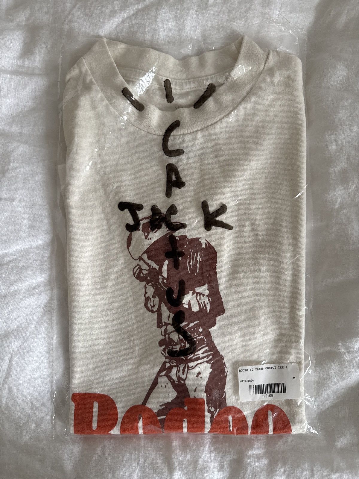 Travis Scott Rodeo 10 year anniversary Cowboy tee Size US M / EU 48-50 / 2 - 1 Preview