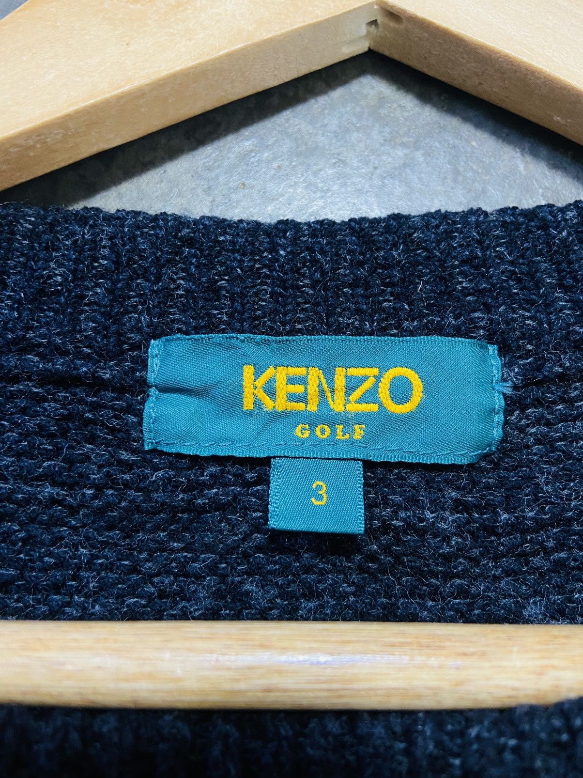 Kenzo 🔥🔥 Kenzo Golf Knitwear Size US L / EU 52-54 / 3 - 8 Thumbnail