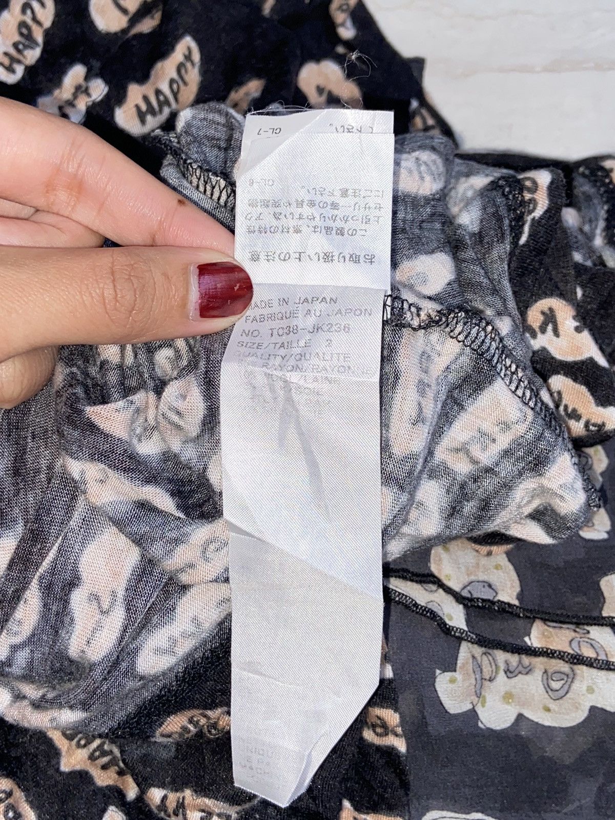 Issey Miyake × Tsumori Chisato TSUMORI CHISATO Patterned Blouse Size XL / US 12-14 / IT 48-50 - 8 Thumbnail