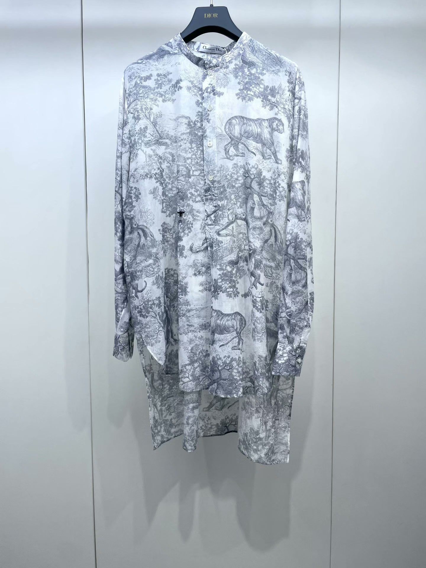 Dior Dior Zoo Collection Long Shirt Size US S / EU 44-46 / 1 - 1 Thumbnail