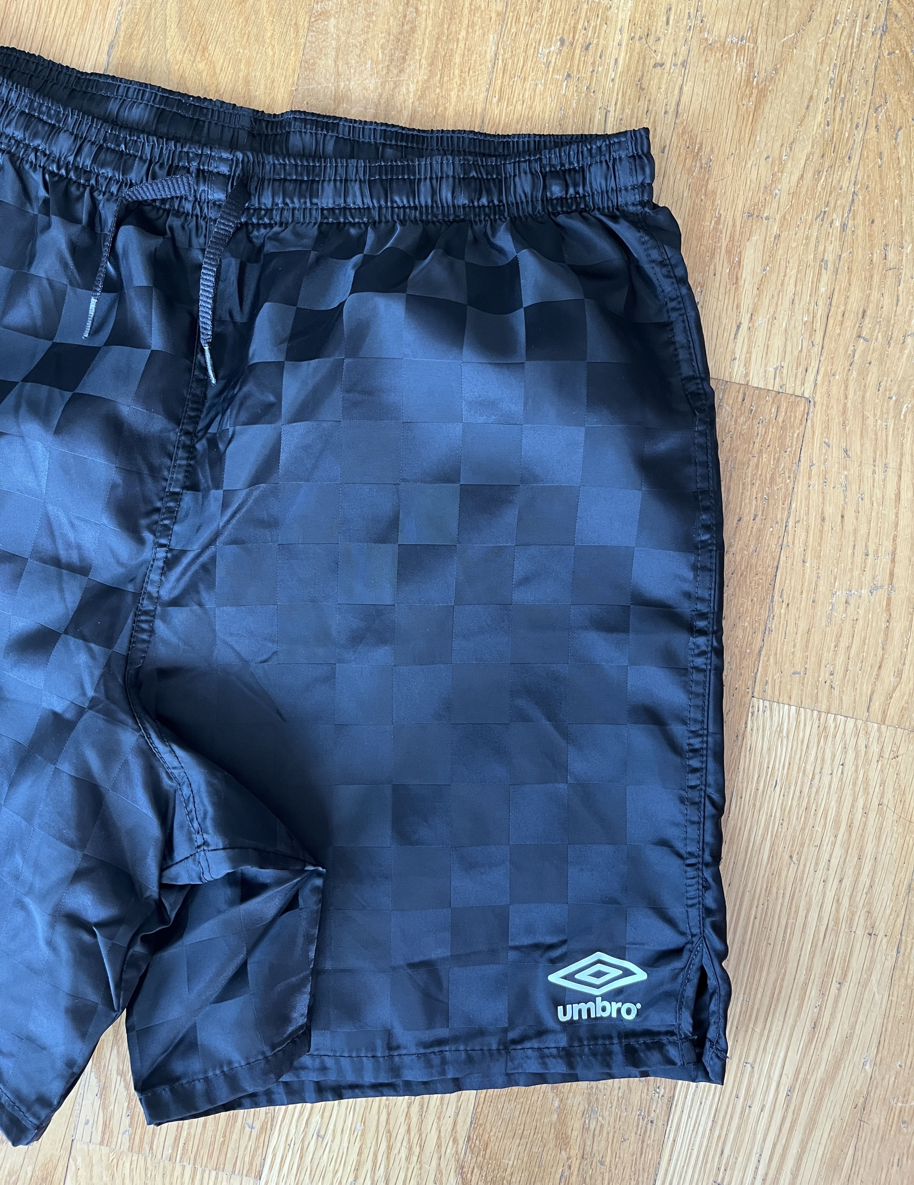Starter Vintage 90s Checkered Umbro Shorts Size US 28 / EU 44 - 2 Thumbnail