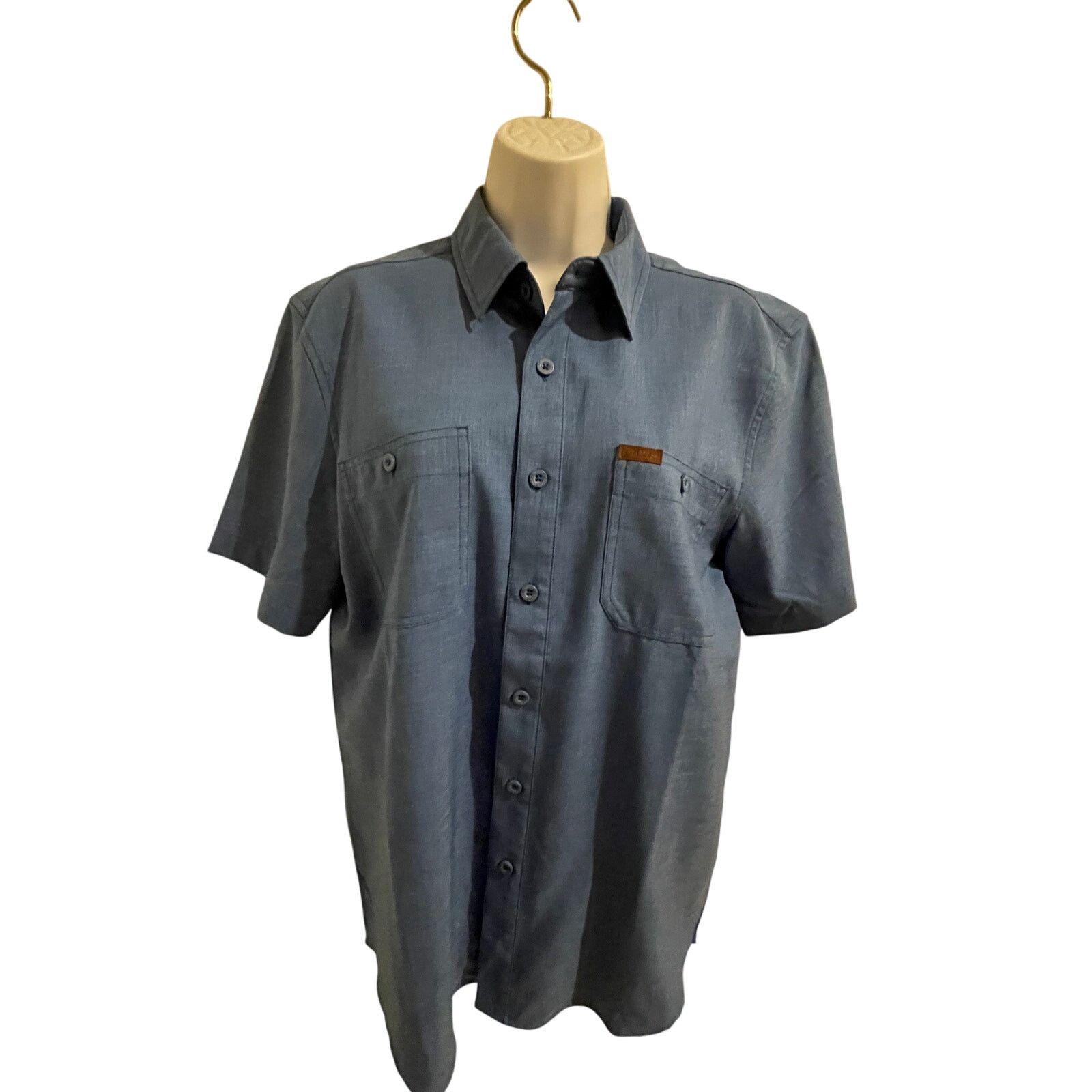 Orvis ORVIS Men’s Blue Short Sleeve Shirt (Size S) Size US S / EU 44-46 / 1 - 1 Thumbnail