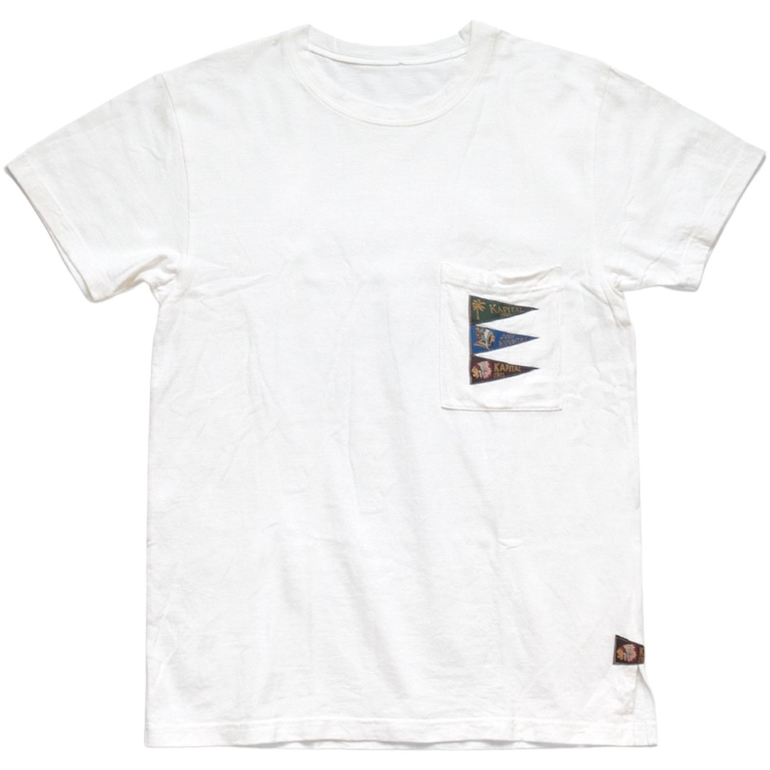 Kapital Kapital 4 Flags Pennant Tee Size US S / EU 44-46 / 1 - 1 Thumbnail
