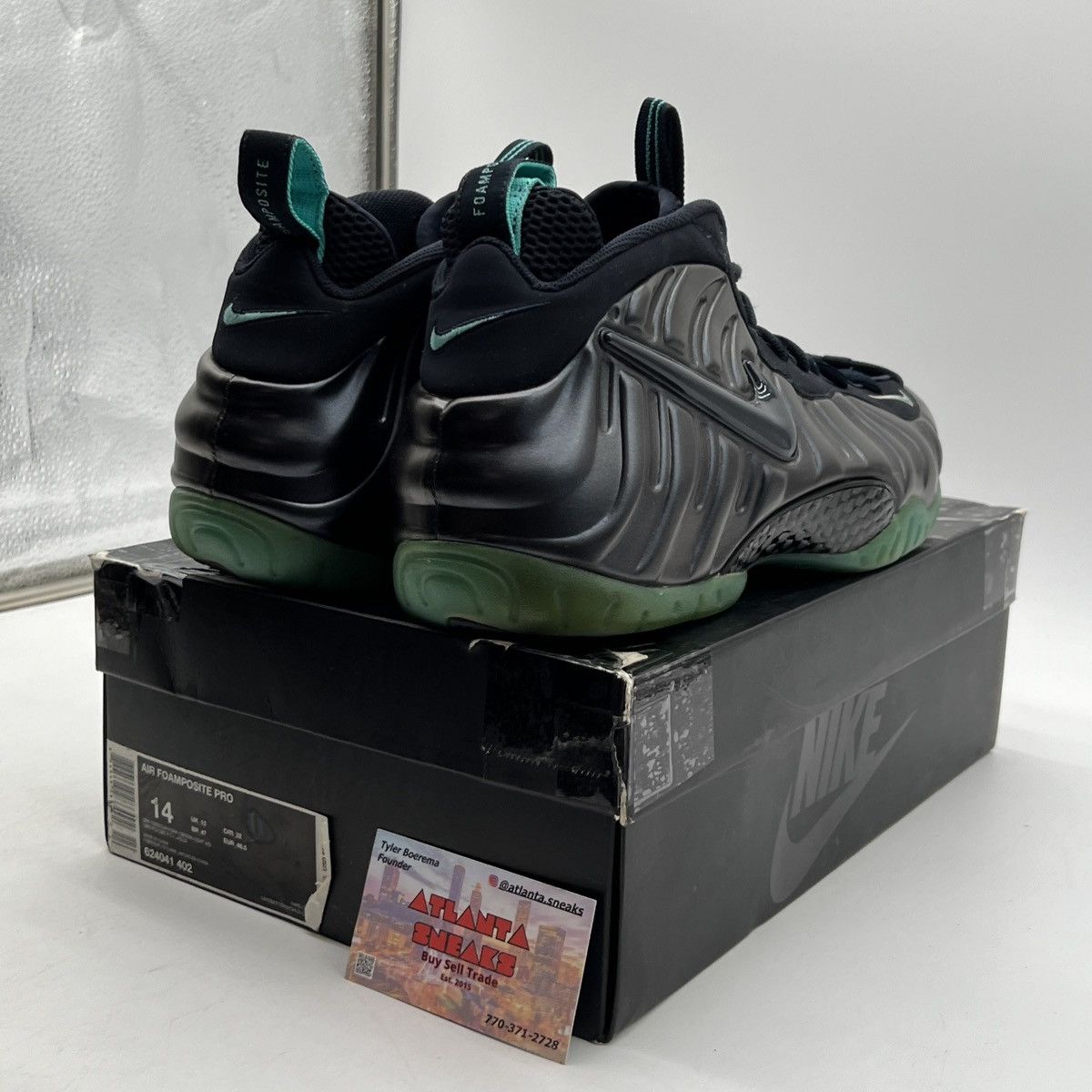 Nike Air Foamposite pro Aqua Size US 14 / EU 47 - 5 Thumbnail