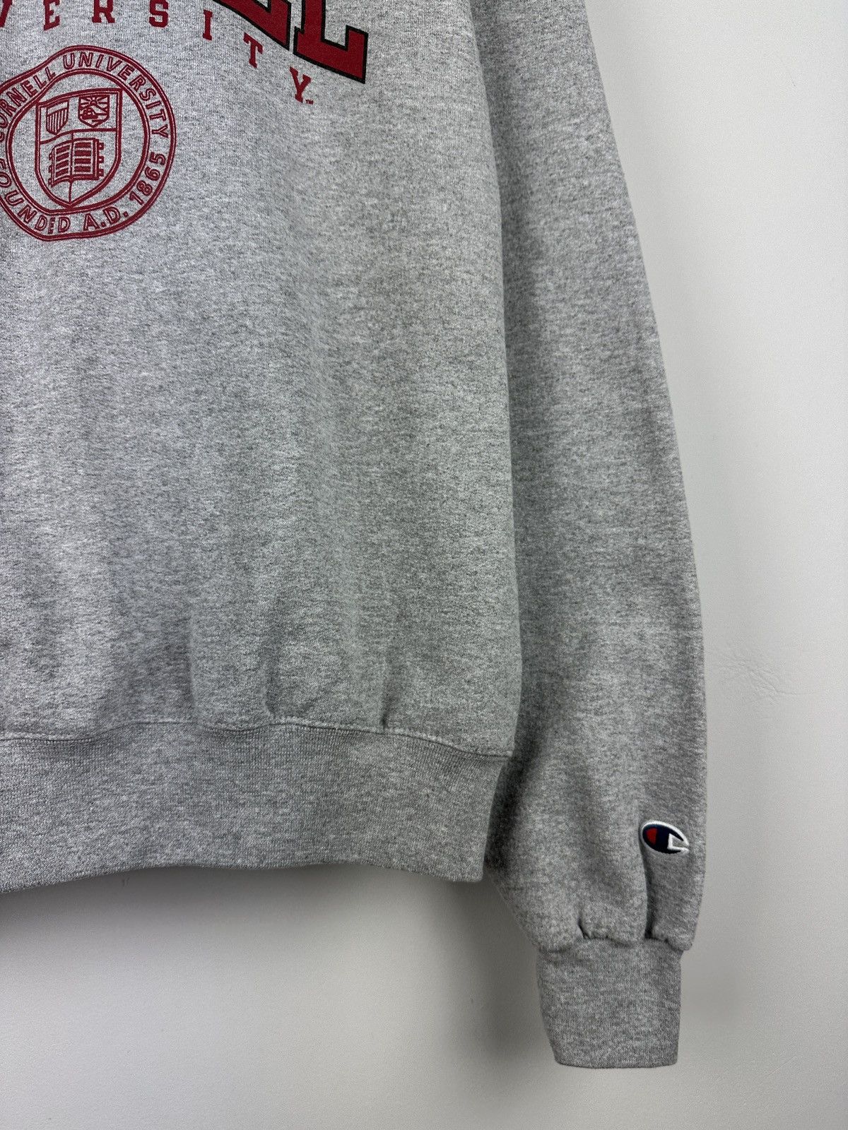 Champion Vintage Cornell University Grey Sweatshirt Size US S / EU 44-46 / 1 - 8 Thumbnail