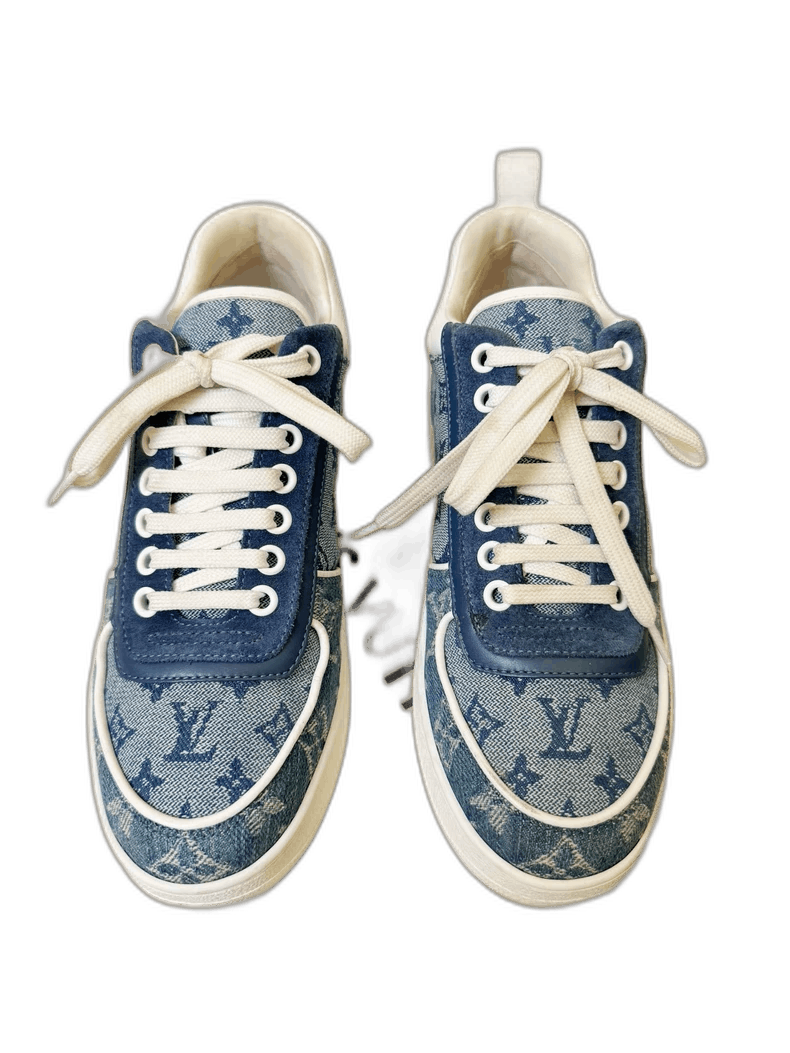 Louis Vuitton Louis Vuitton Denim Sneakers Size 35 Size US 5 / IT 35 - 1 Thumbnail