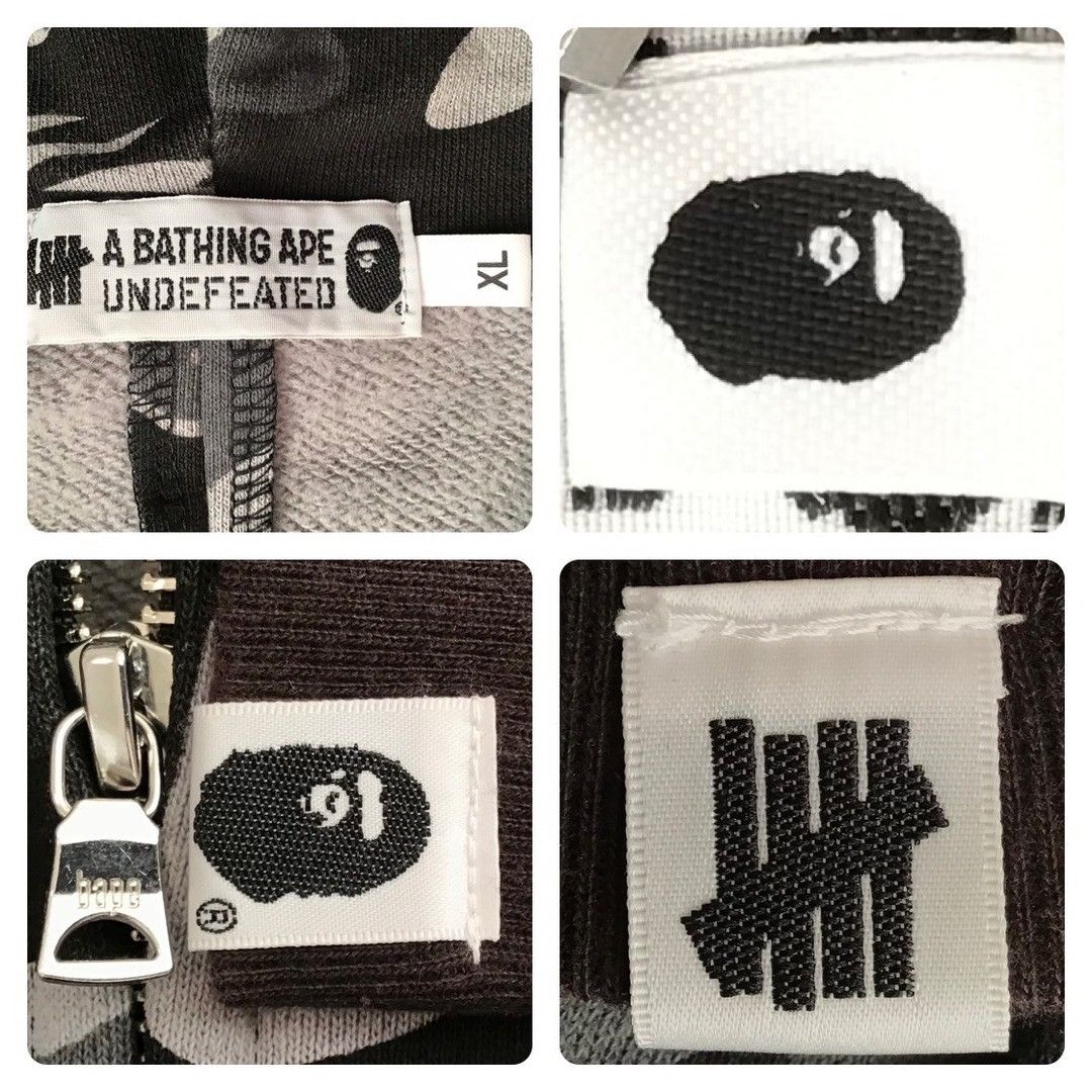 Bape × Undefeated BAPE × Undefeated Tiger Shark full zip Hoodie a bathing ape Size US XL / EU 56 / 4 - 7 Thumbnail