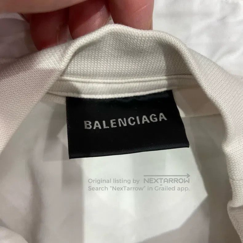 Balenciaga Balenciaga Fake Two-Piece Long Sleeve Shirt/S Size Size US S / EU 44-46 / 1 - 4 Thumbnail