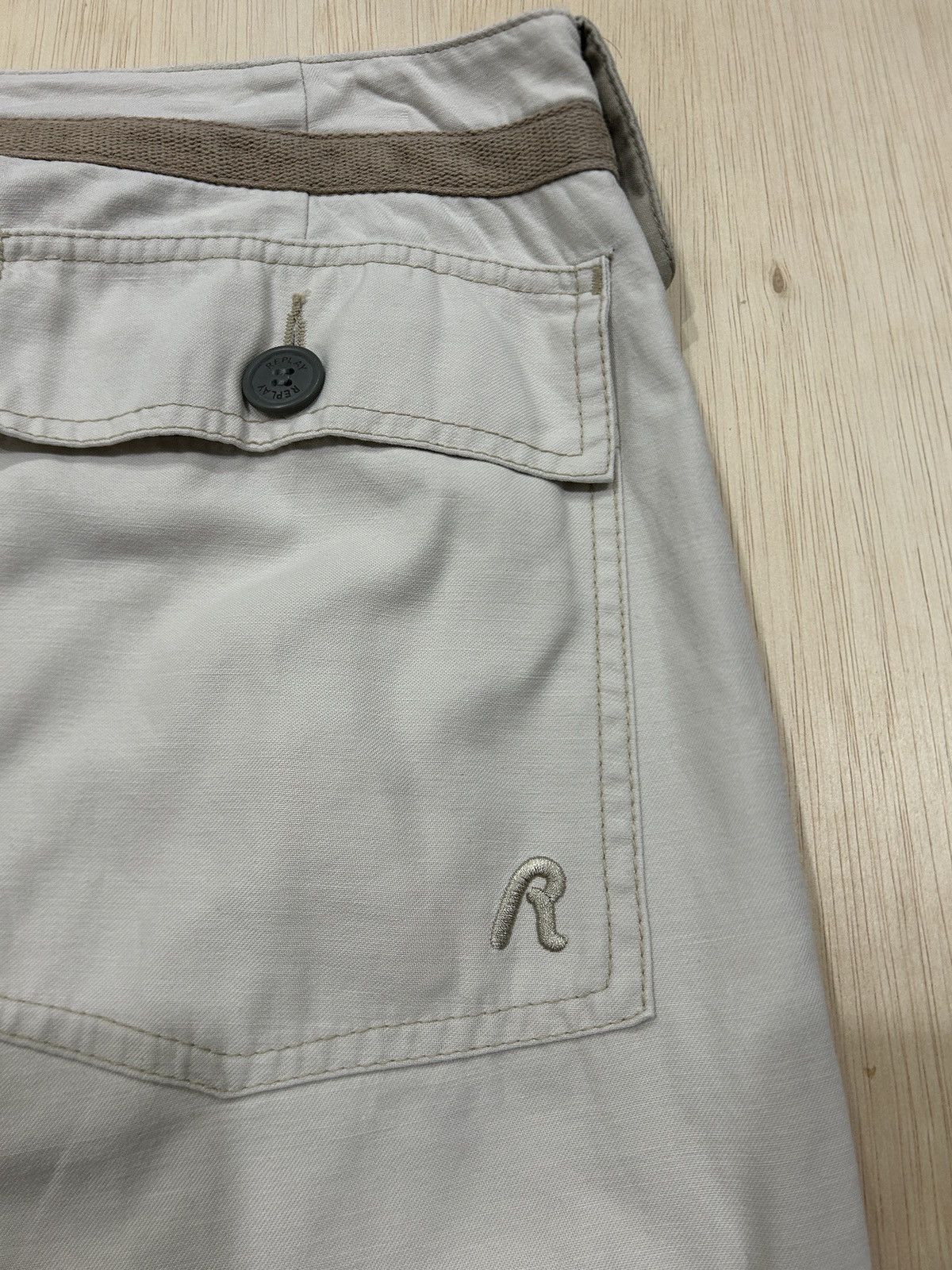 Replay y2k Replay Cargo Multipocket Rare Size US 29 - 6 Thumbnail