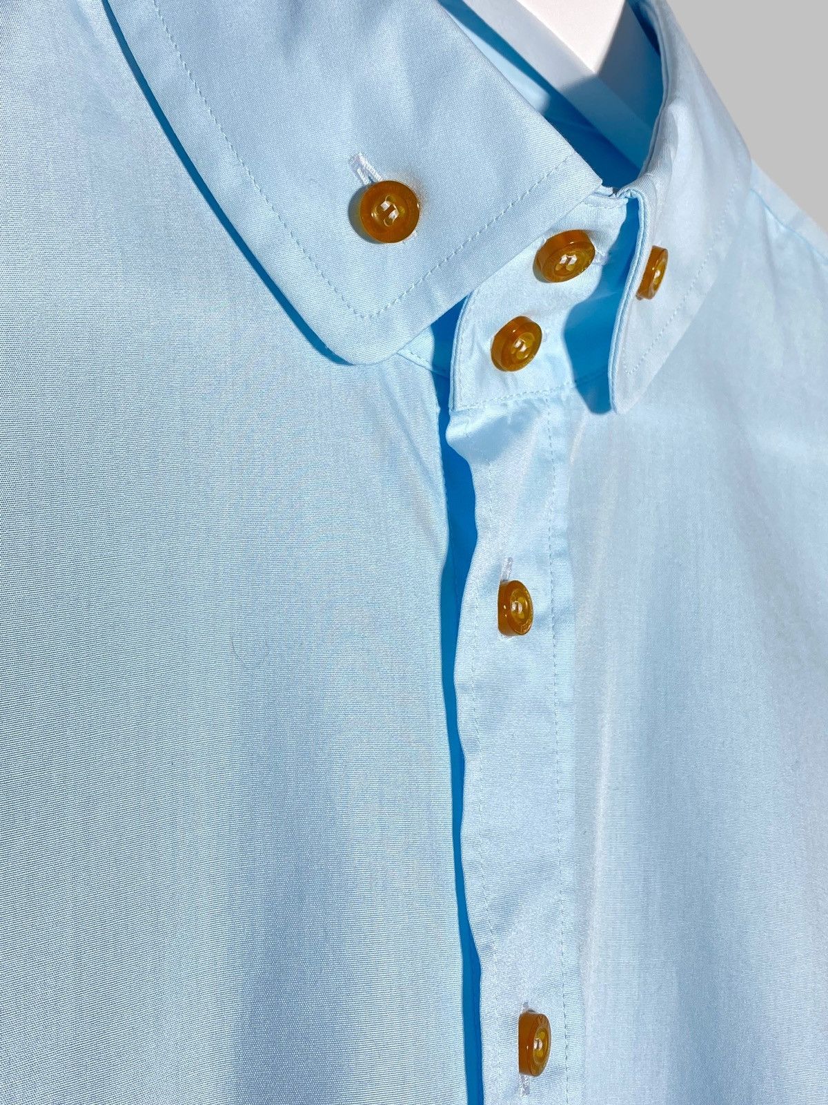 Vivienne Westwood 🔥 VIVIENNE WESTWOOD SKY BLUE ORB SHIRT CLASSIC TURKEY MADE Size US M / EU 48-50 / 2 - 7 Thumbnail