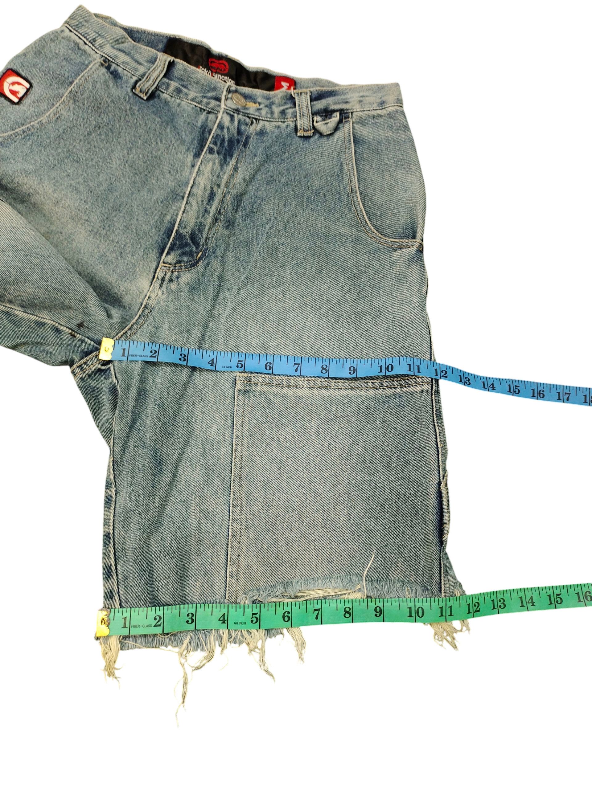 Ecko Unltd. Vintage Y2k Ecko Function Double Knee Carpenter Short Jeans Size US 29 - 16 Thumbnail