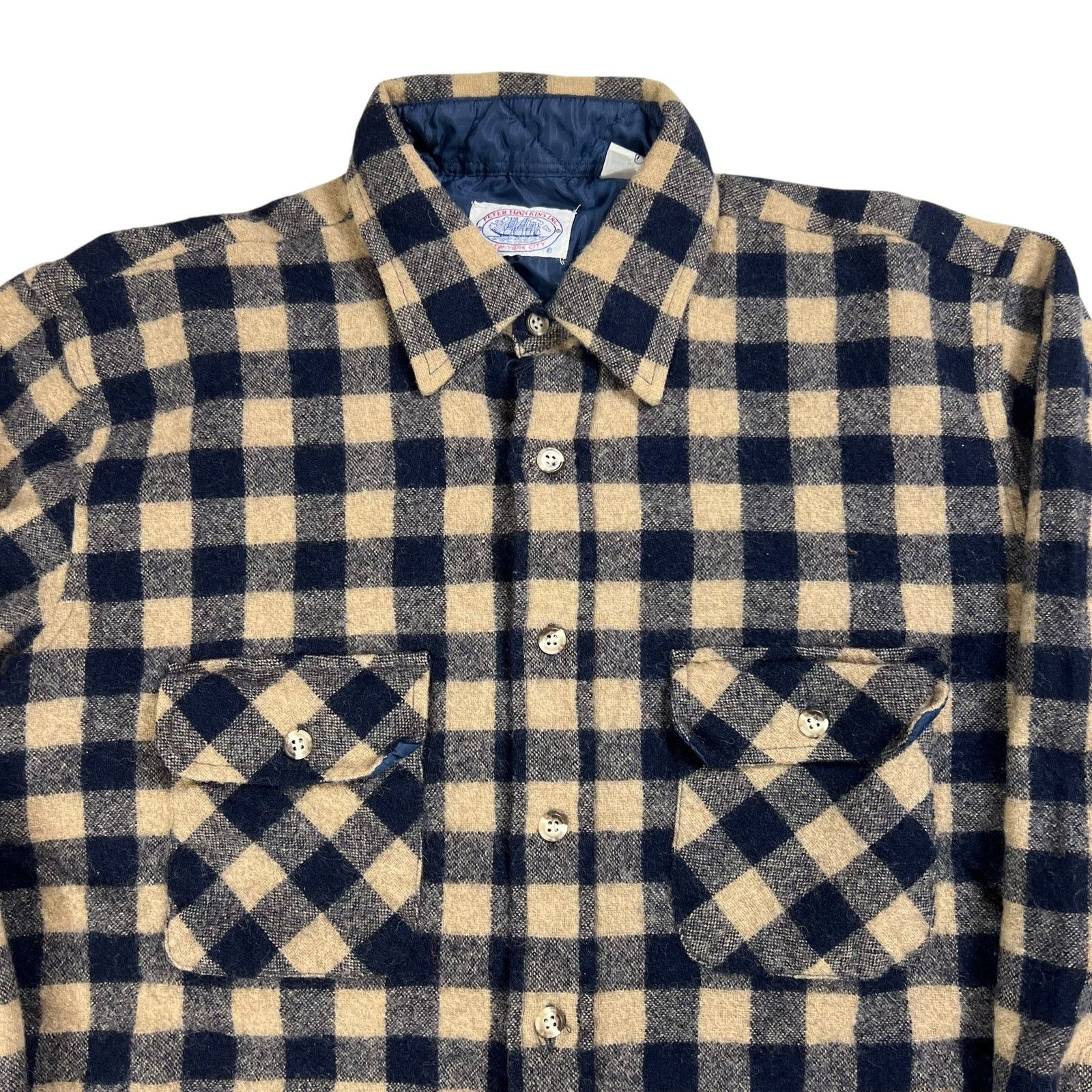 Vintage Vintage 90s Peter Hankins Inc. flannel shirt (L) Size US L / EU 52-54 / 3 - 4 Thumbnail
